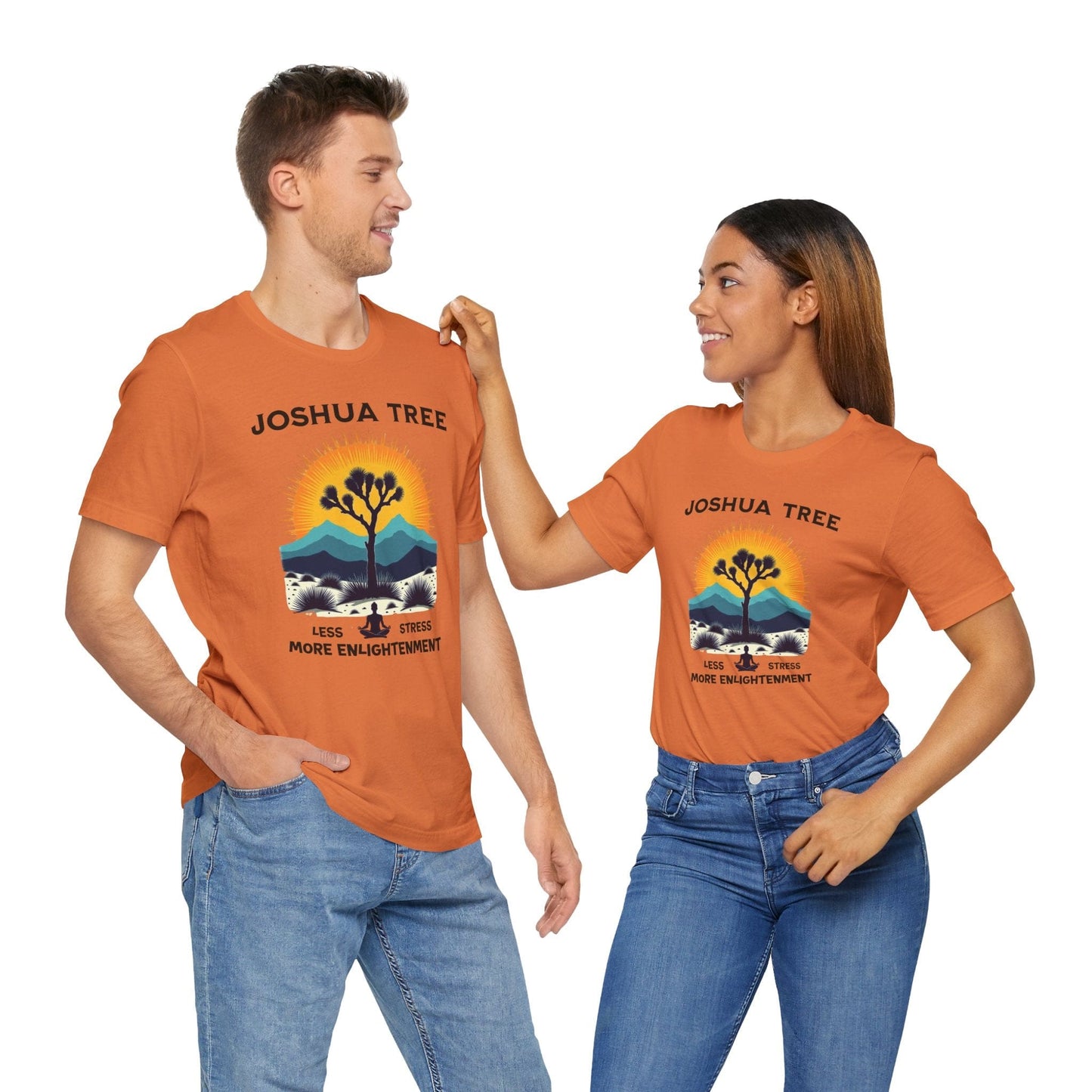 Joshua Tree Relaxation T-Shirt - Unisex Jersey Short Sleeve Shirt