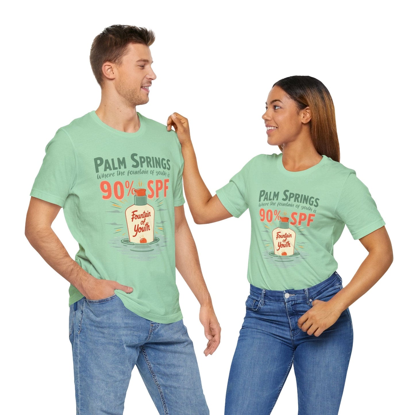 Palm Springs T-Shirt - Fountain of Youth Design