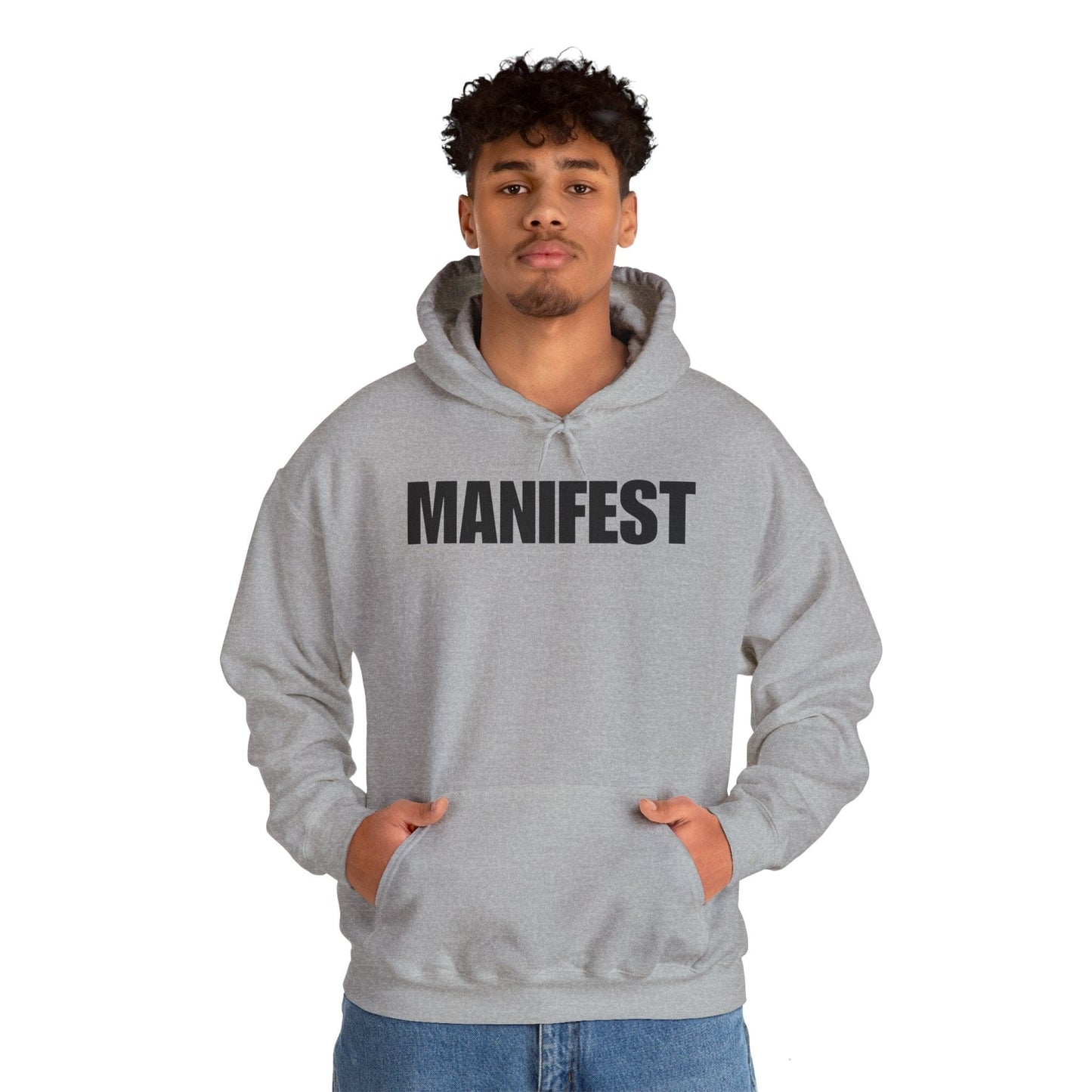 Manifest Unisex Heavy Blend™ Hooded Sweatshirt - Cozy Inspirational Wear