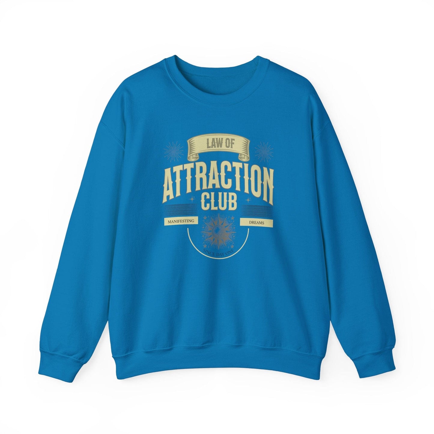 Law of Attraction Club Unisex Crewneck Sweatshirt | Motivational & Cozy