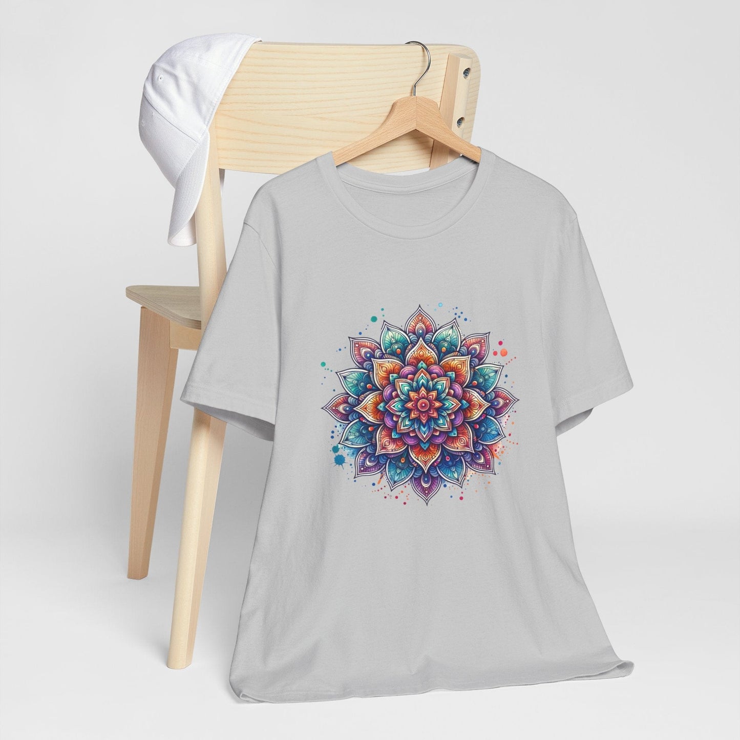 Colorful Mandala Unisex Tee | Vibrant & Peaceful Design