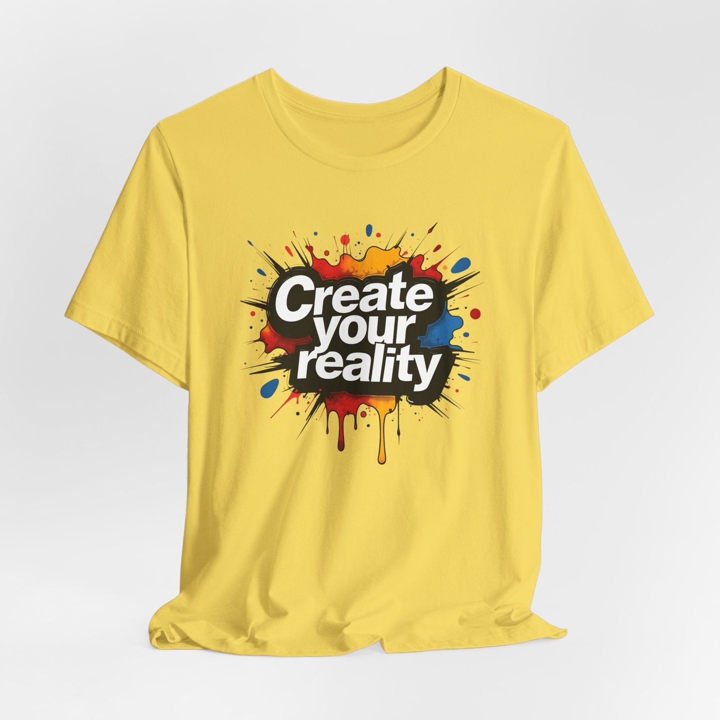 Create Your Reality Unisex Jersey Tee | Motivational Design