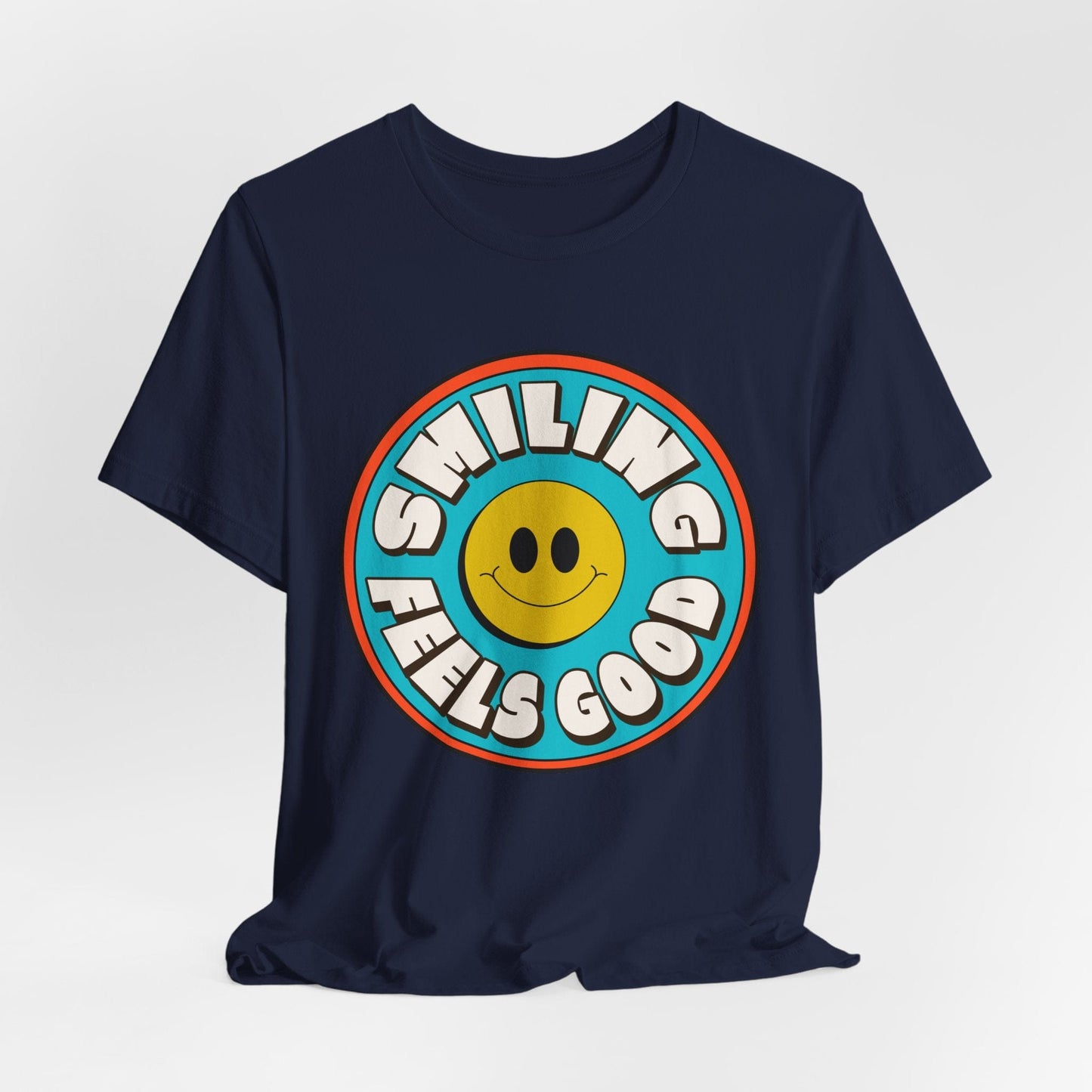 Smile Reminder T-Shirt / Smiling Feels Good