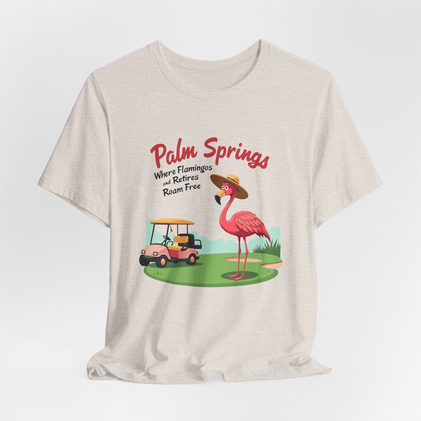 Palm Springs Flamingo Retirement Shirt