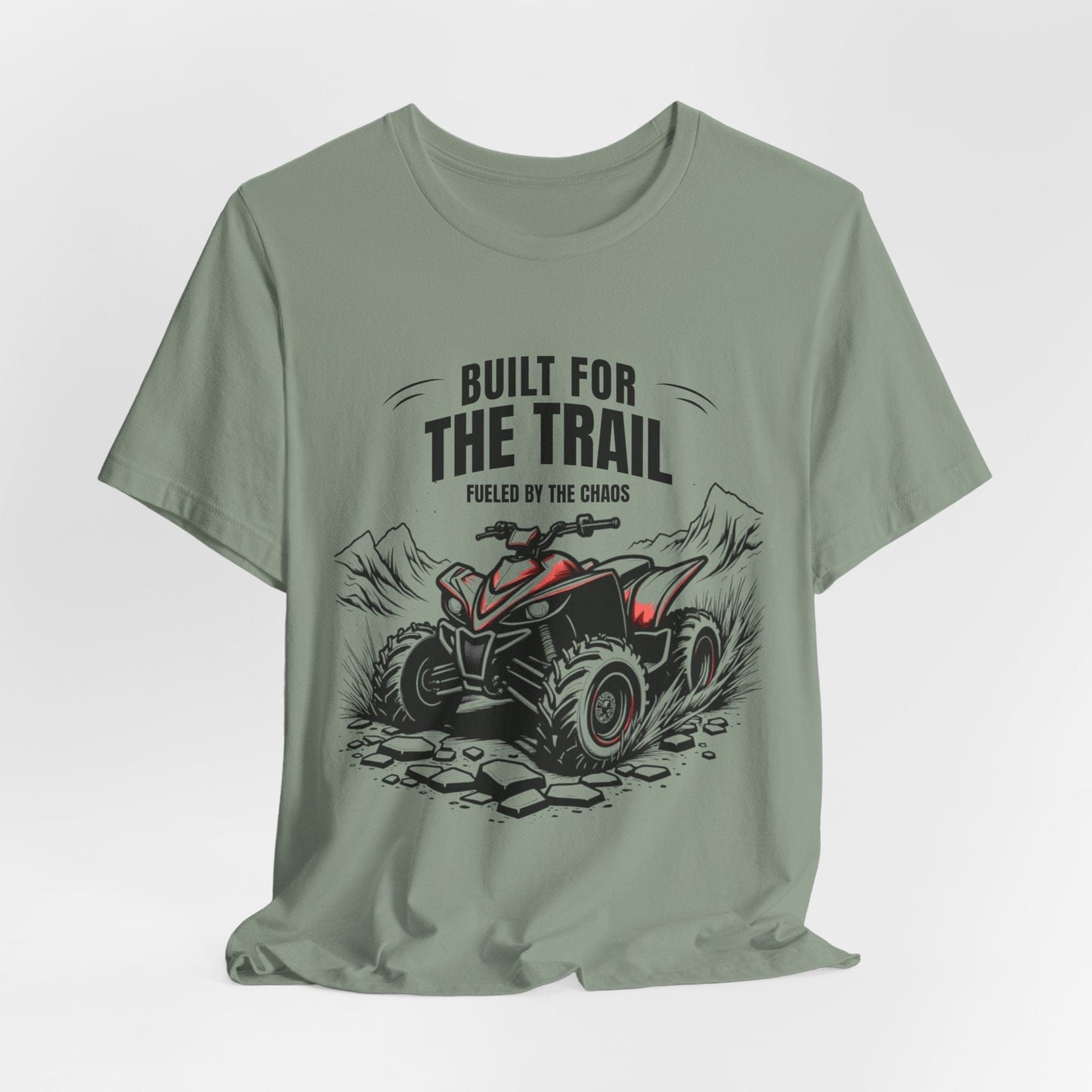 'Built for the Trail' Graphic Design- Adventure-Ready Unisex Tee