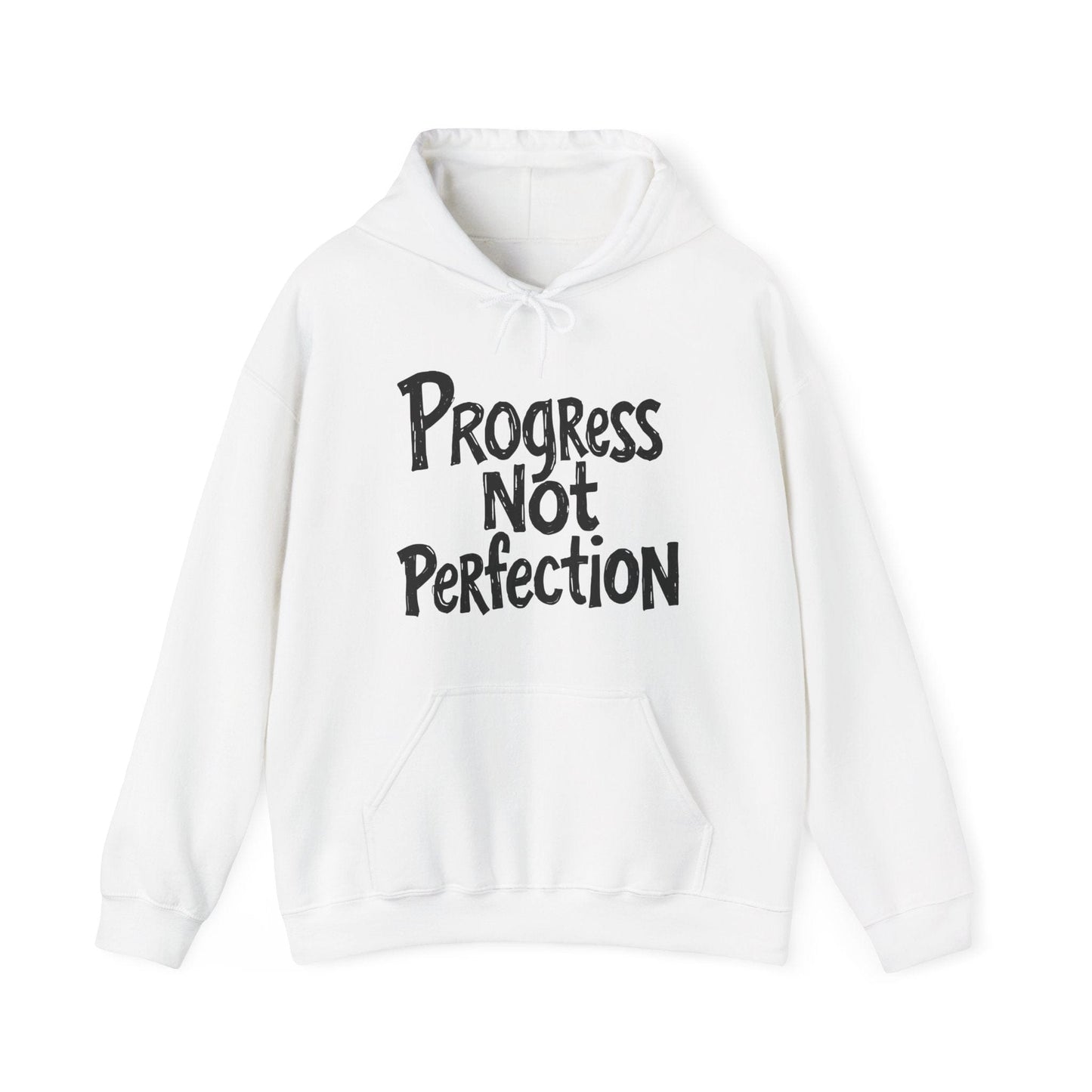 Progress Not Perfection Hoodie | Unisex Heavy Blend | Motivational
