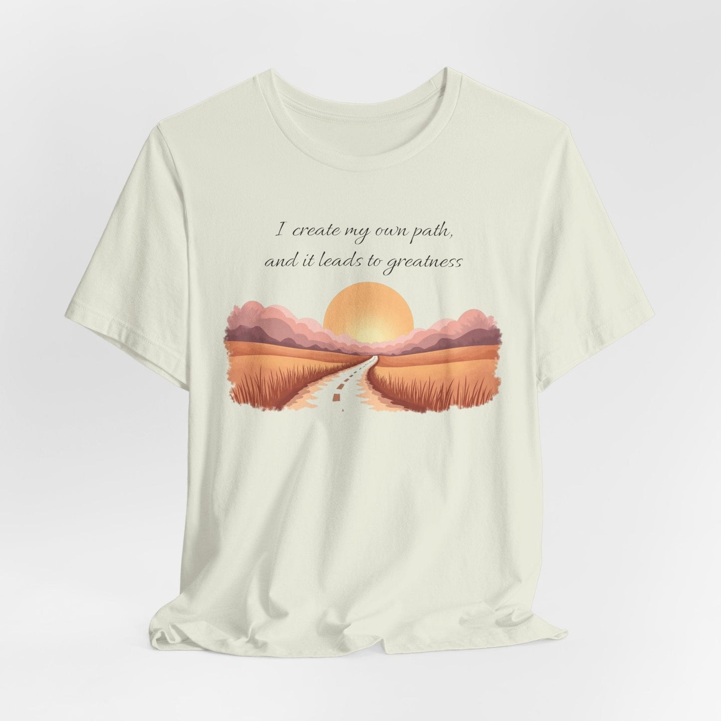 T-Shirt - I Create My Own Path Unisex Jersey Short Sleeve Tee
