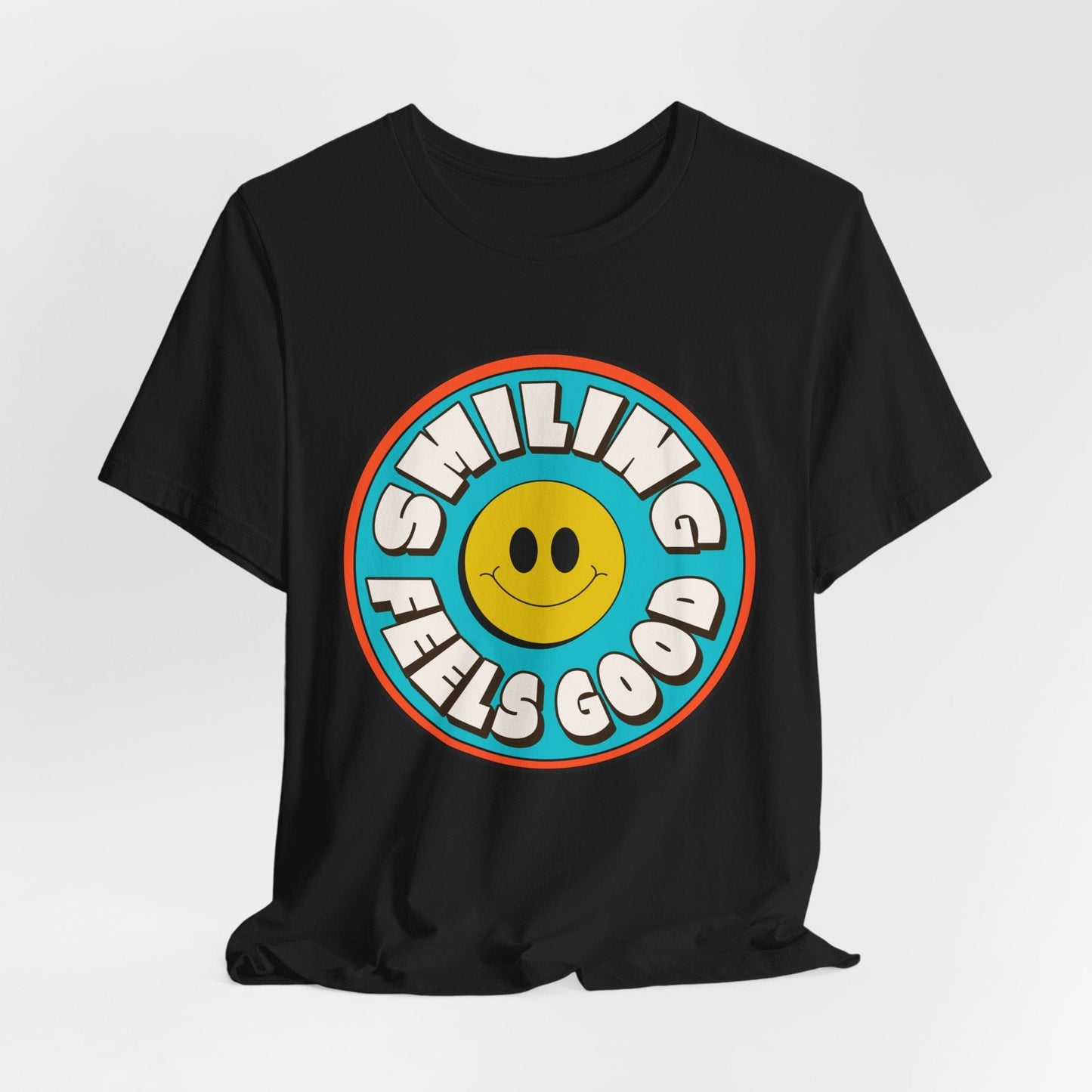 Smile Reminder T-Shirt / Smiling Feels Good