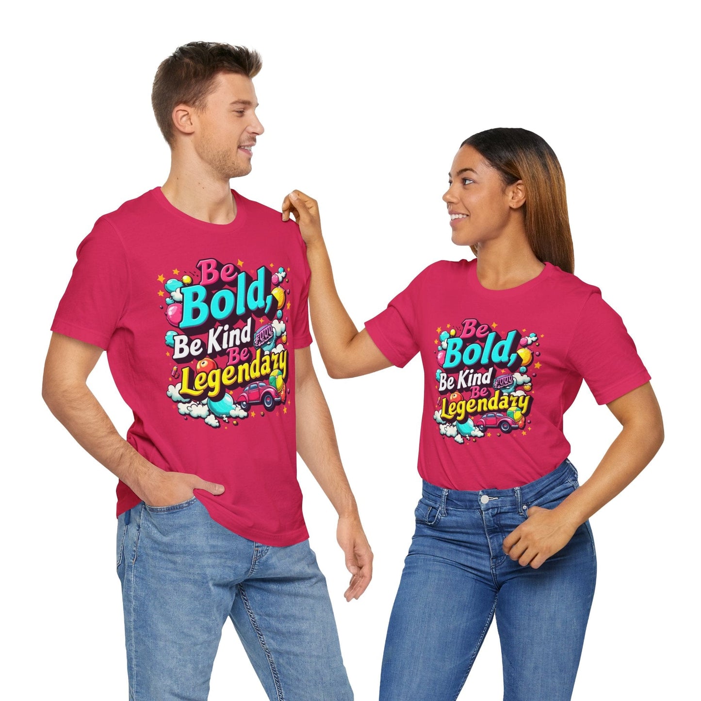 Be Bold, Be Kind, Be Legendary T-Shirt | Inspirational Design
