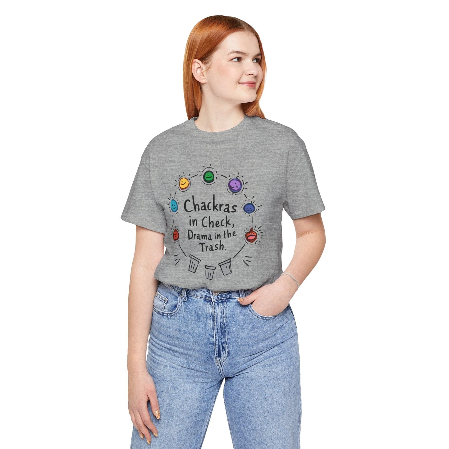 Chakra Awareness Unisex Tee | Mindful and Balanced Design