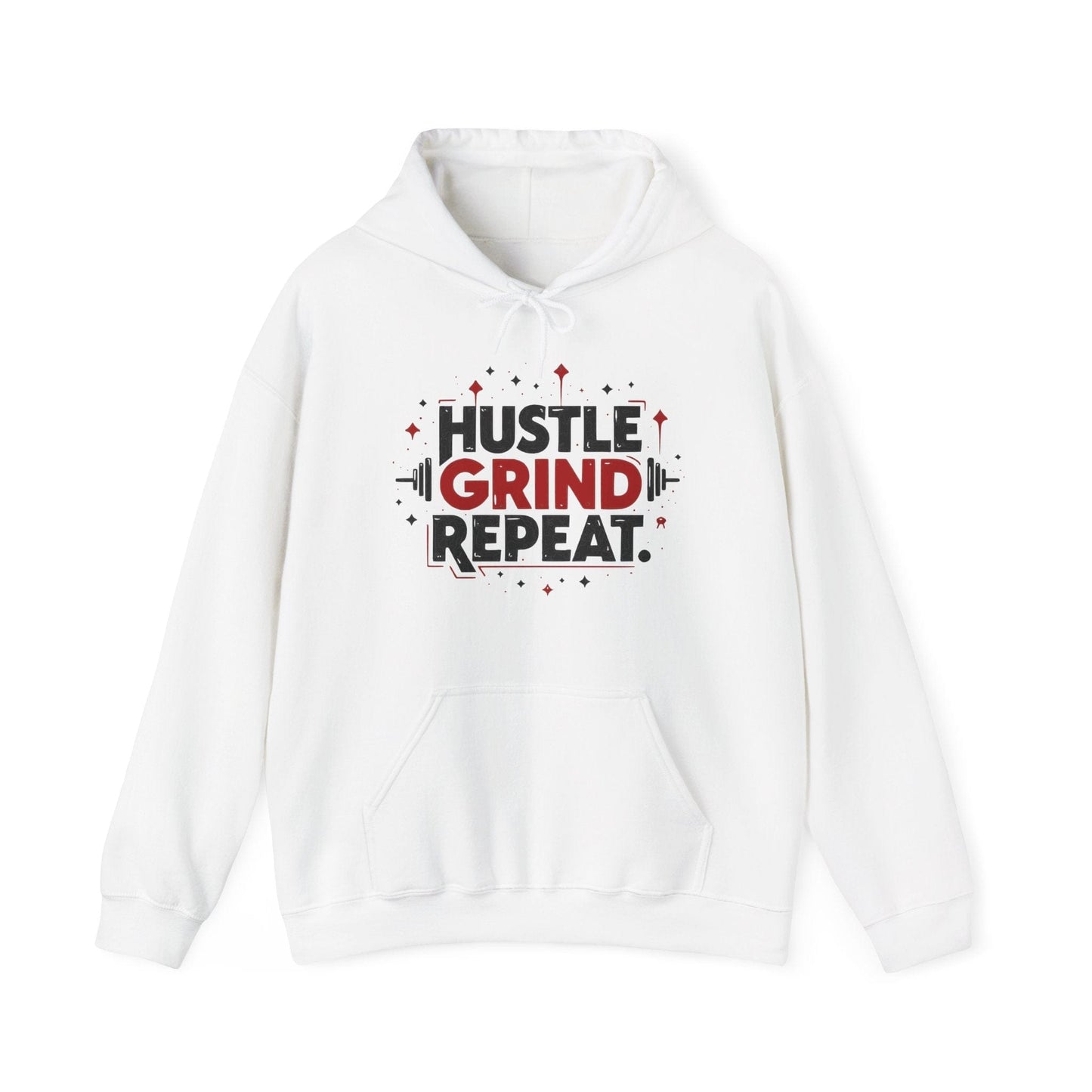 Hustle Grind Repeat Hoodie | Motivational & Cozy