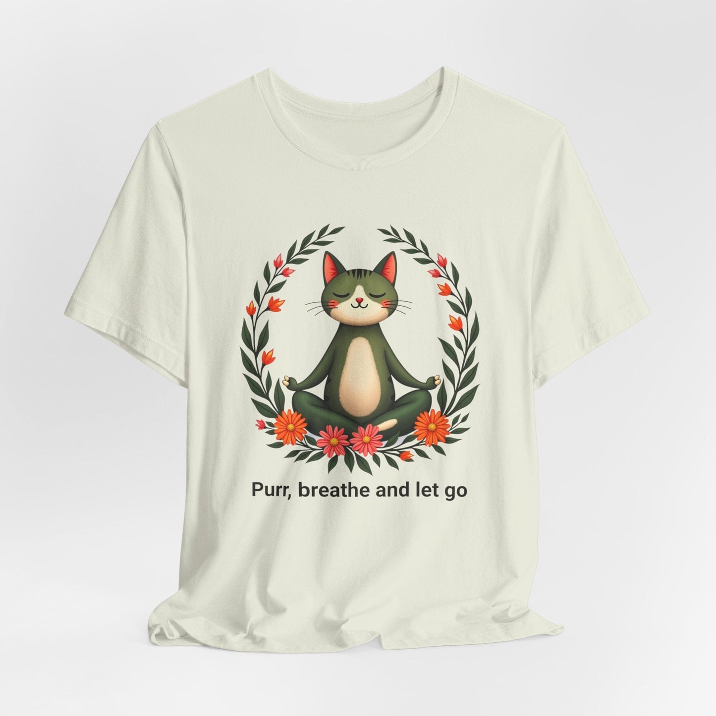 Cat Yoga Tee | Fun & Relaxing Design for Cat Lovers