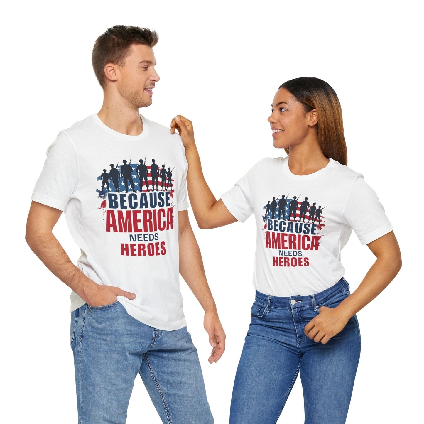 Military Tribute T-Shirt | American Military Pride & Comfort