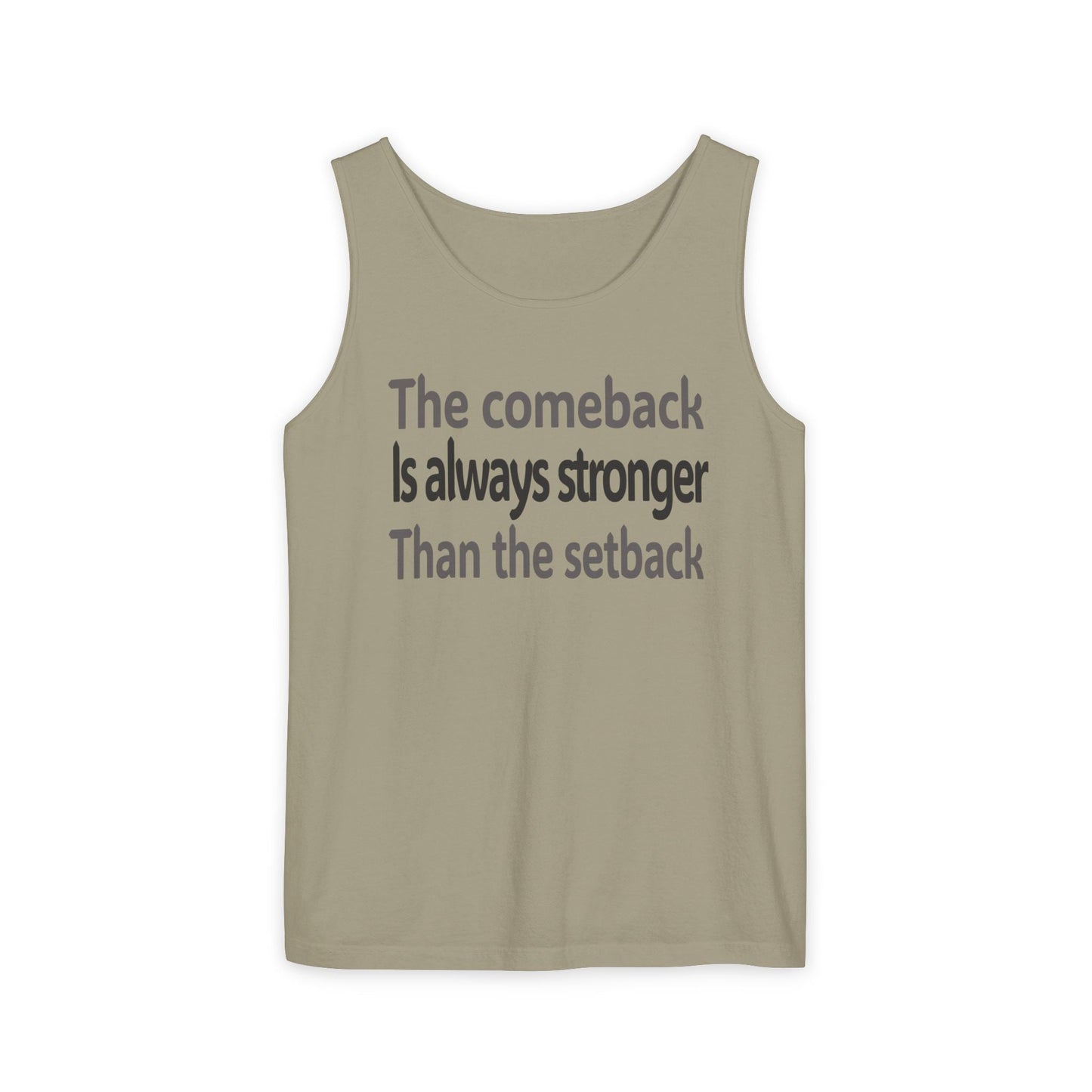 Motivational Tank Top | Inspirational & Comfortable
