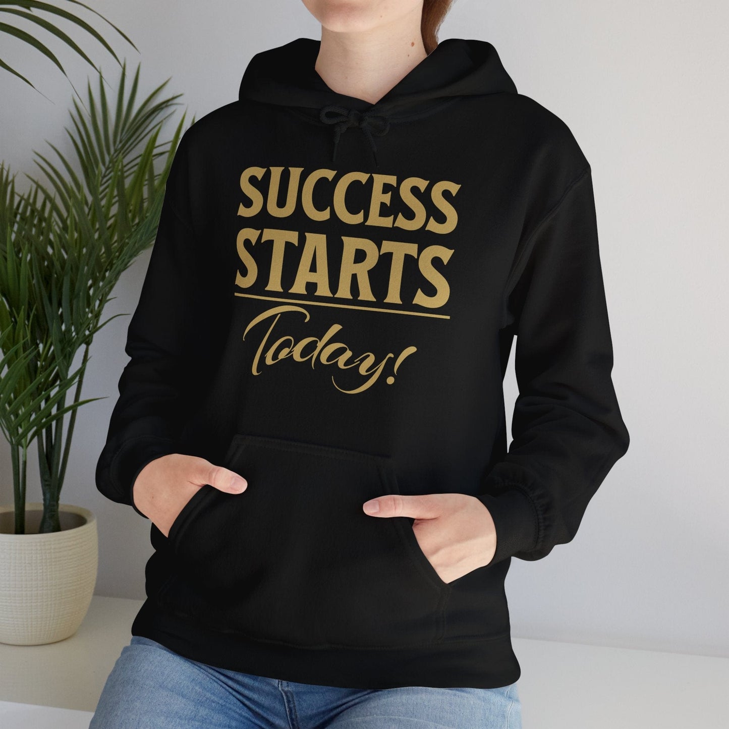 Success Starts Today! Unisex Heavy Blend™ Hooded Sweatshirt