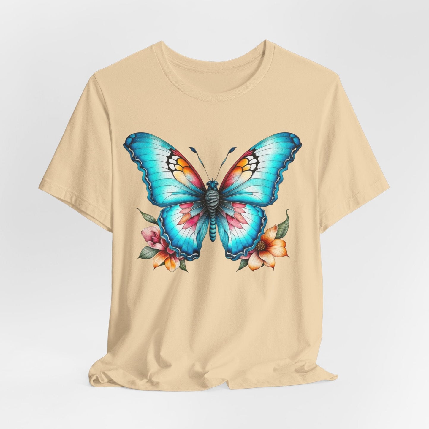 Butterfly Inspiration Unisex Tee | Uplifting and Colorful Design