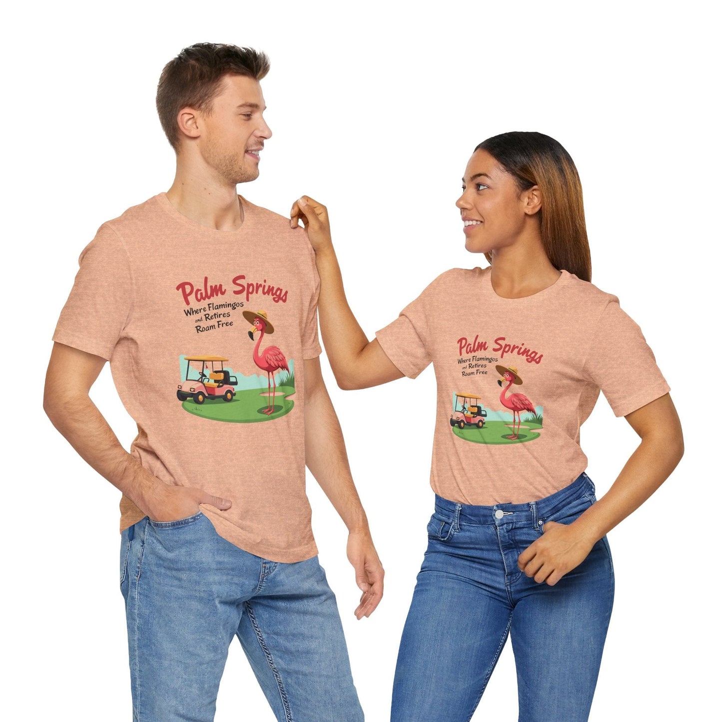 Palm Springs Flamingo Retirement Shirt
