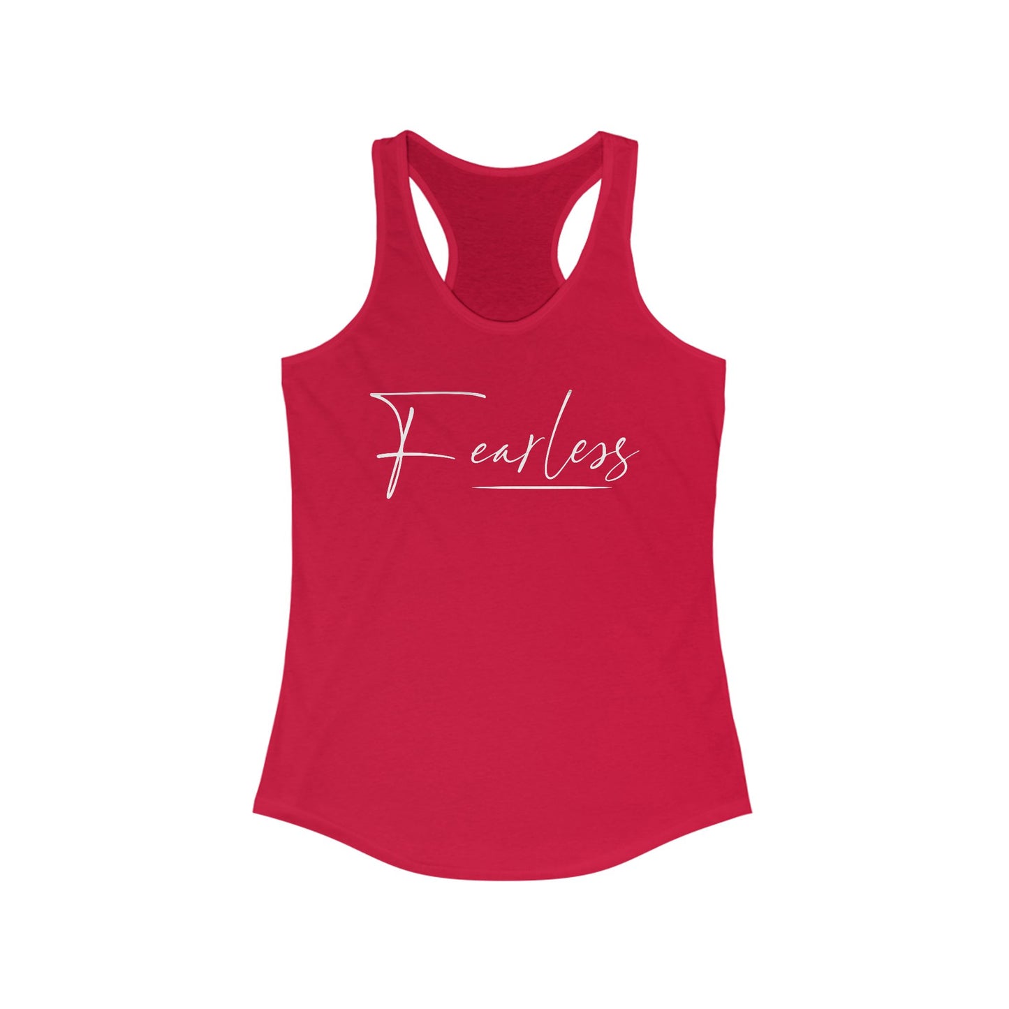 Fearless Women's Racerback Tank | Bold & Empowering Activewear