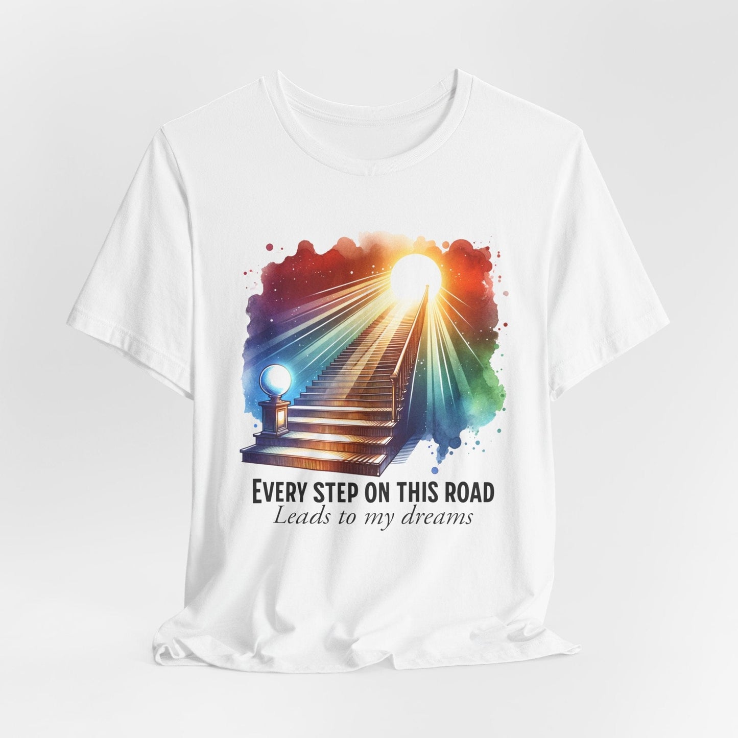 Inspirational Dream Road Unisex Jersey Tee
