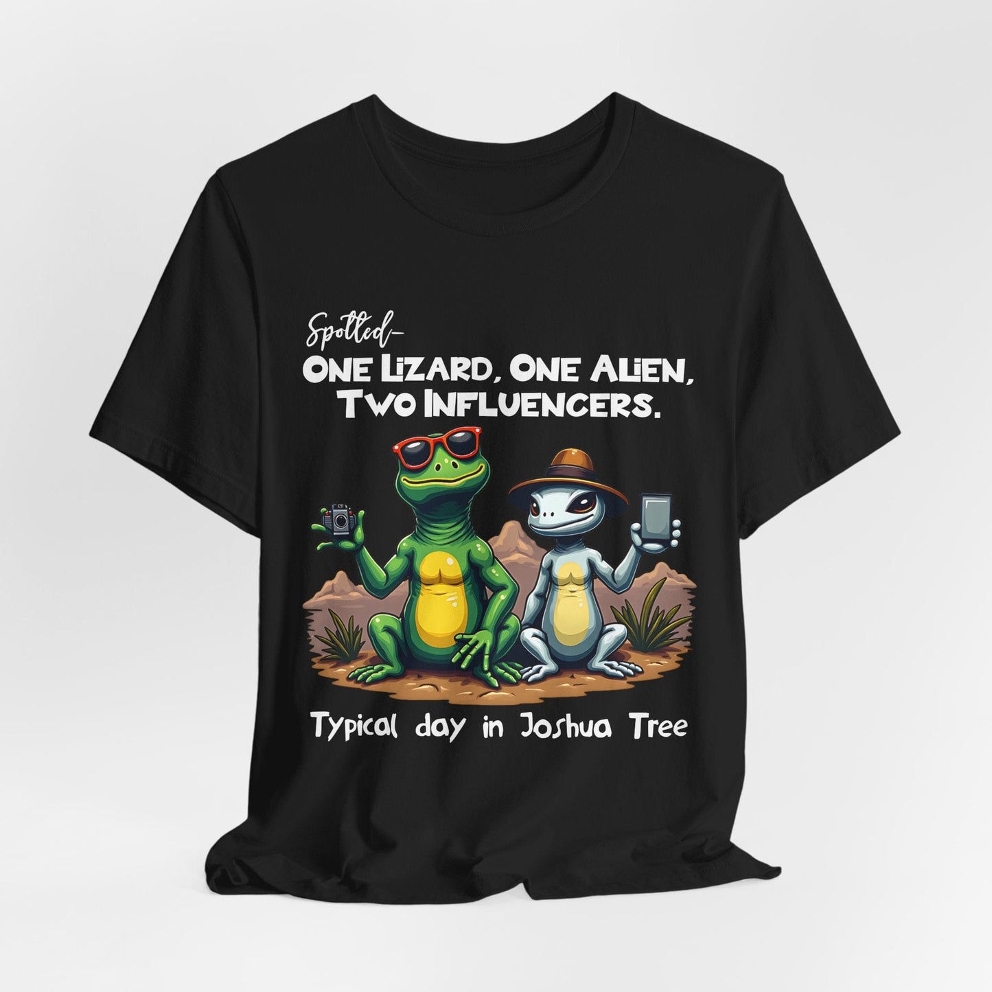 Joshua Tree T-Shirt- One Lizard and Two Influencers