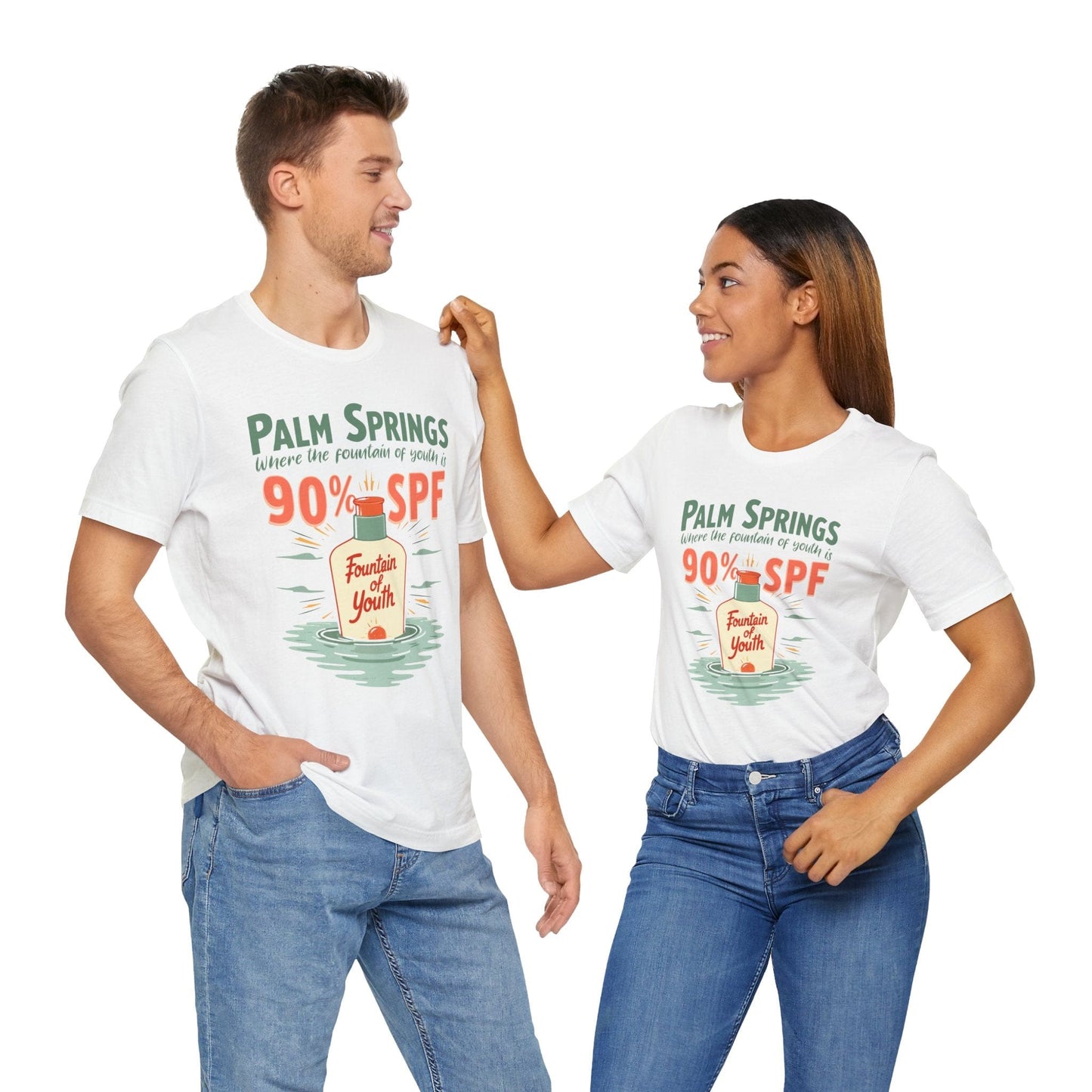 Palm Springs T-Shirt - Fountain of Youth Design