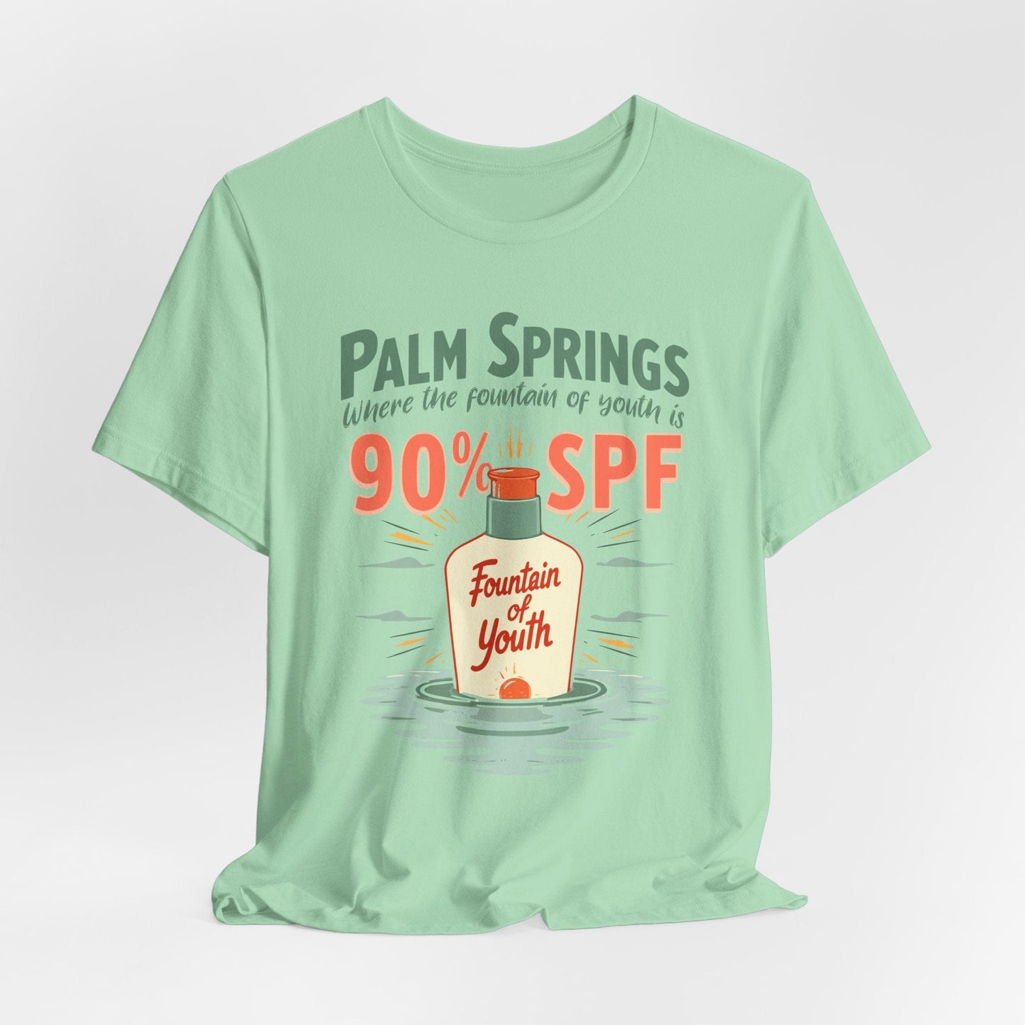 Palm Springs T-Shirt - Fountain of Youth Design