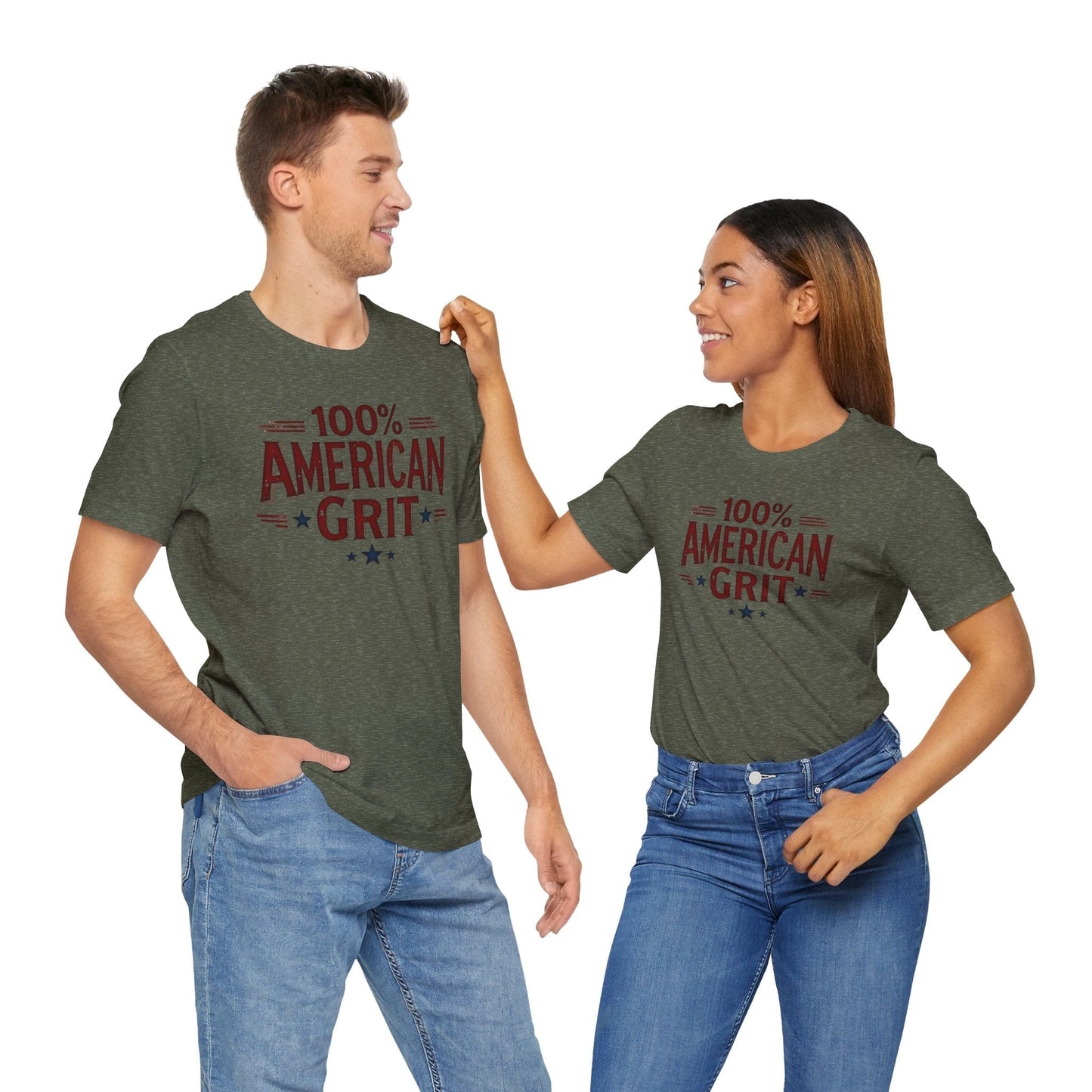 American Pride T-Shirt | 100% American Grit Design
