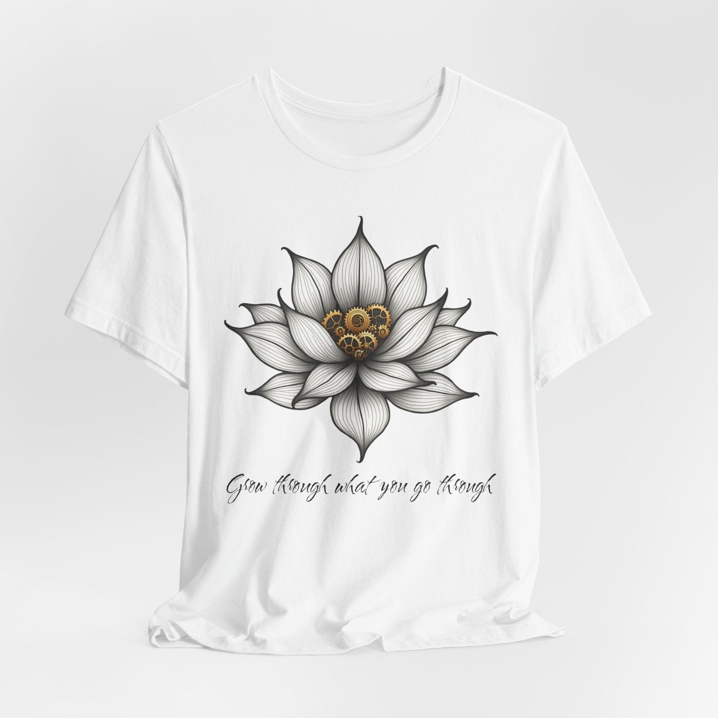 Inspirational Lotus Flower Tee | Peaceful & Comfortable