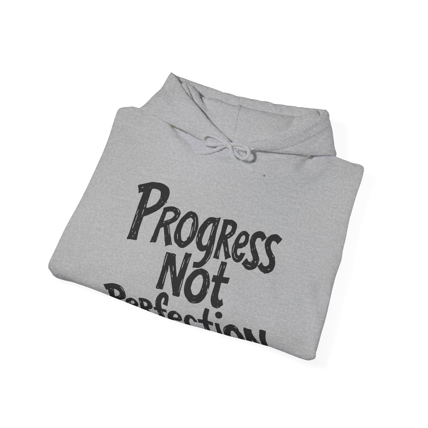Progress Not Perfection Hoodie | Unisex Heavy Blend | Motivational