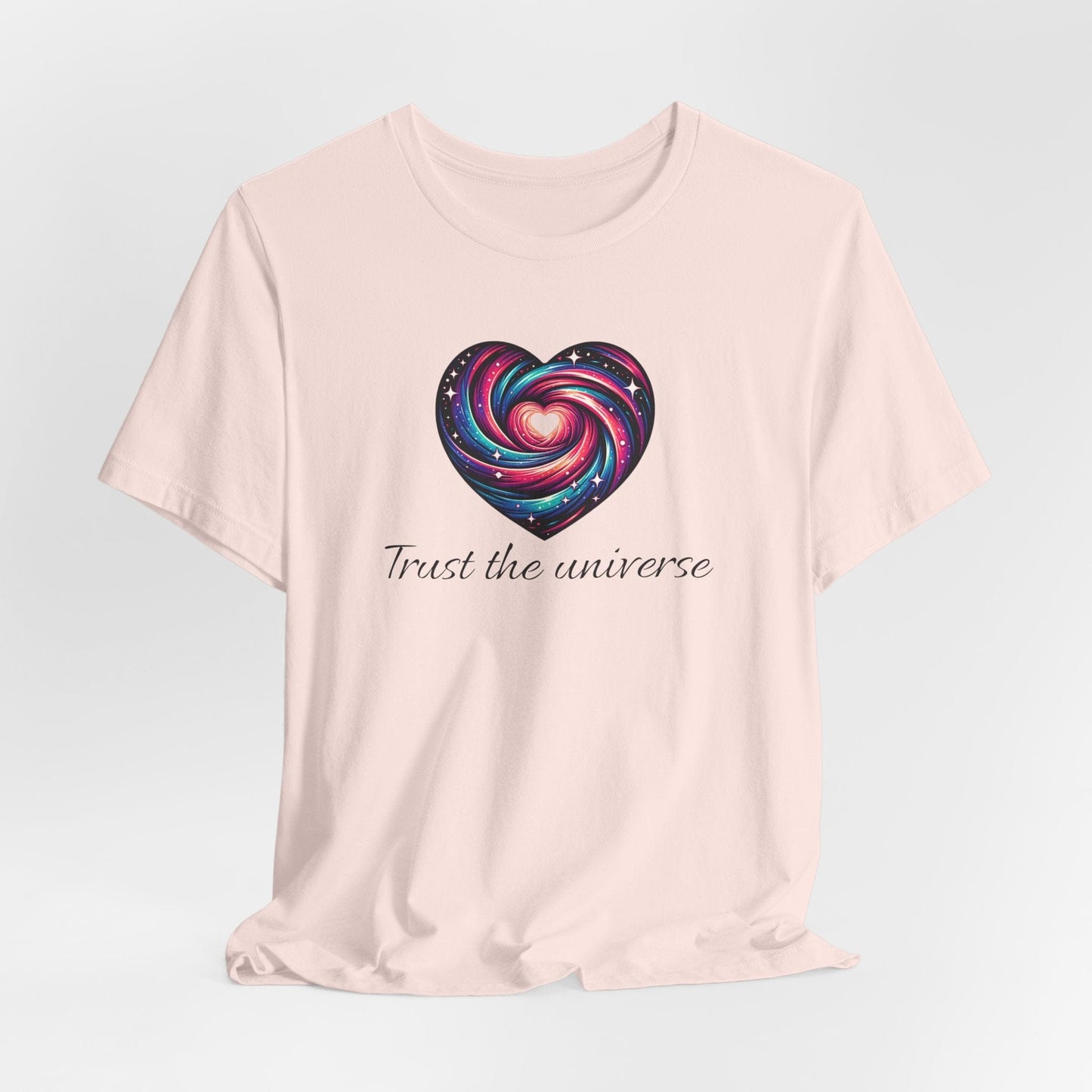 Trust the Universe Unisex Jersey Tee | Motivational Graphic Shirt
