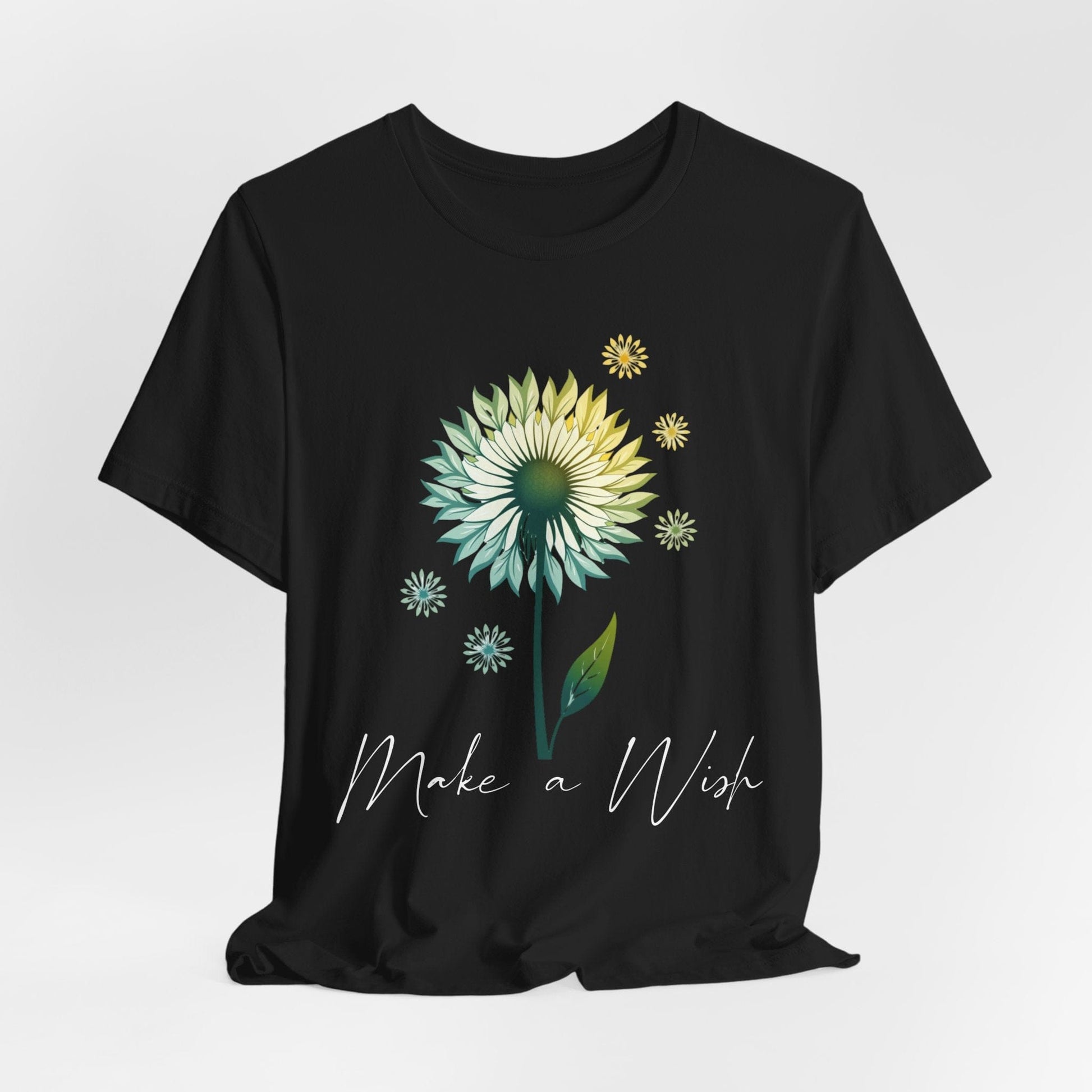 Make a Wish Sunflower Tee | Bright & Inspirational