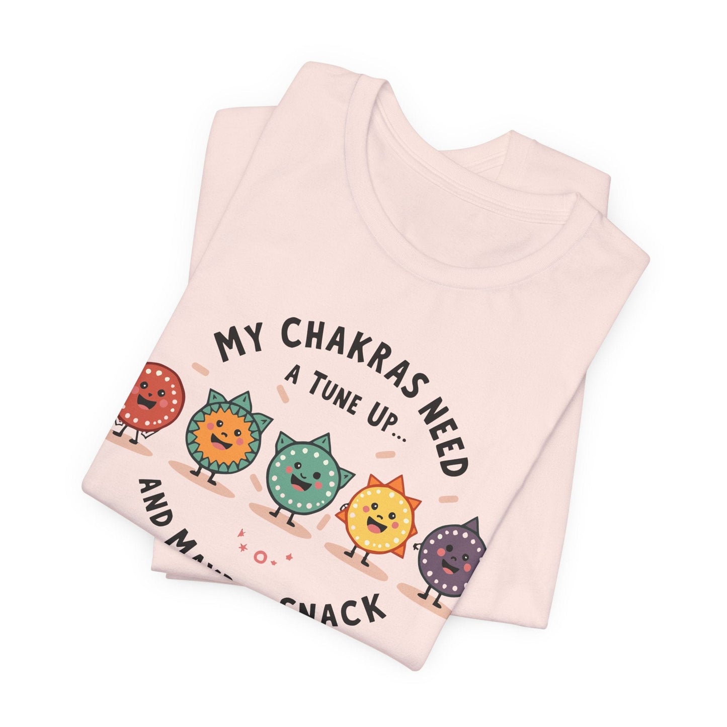 Funny Chakra Tune-Up Unisex Tee for Wellness Lovers