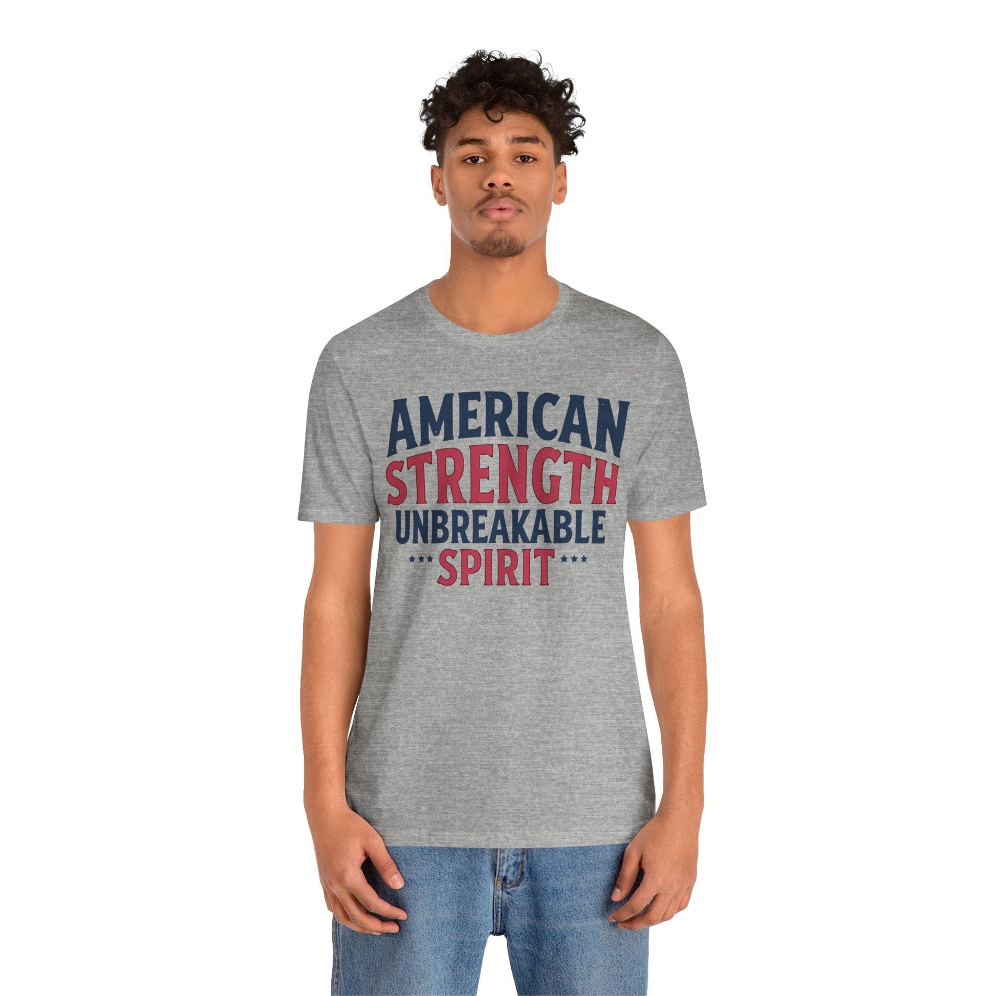 American Strength T-Shirt | Unbreakable Spirit Design