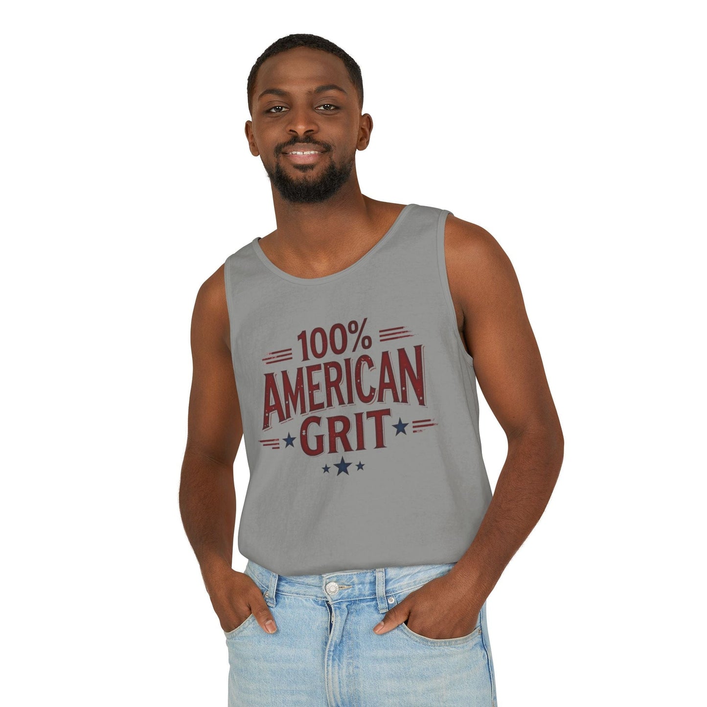 Tank Top - 100% American Grit Unisex Garment-Dyed Shirt