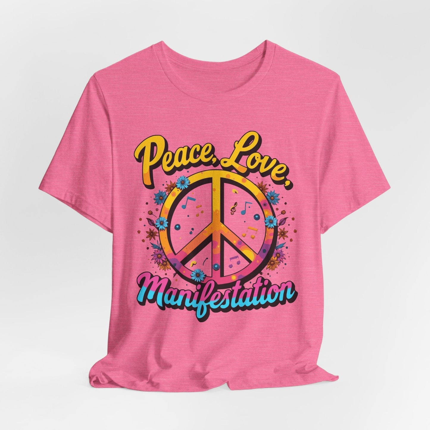 Peace Love Manifestation Unisex Jersey T-Shirt