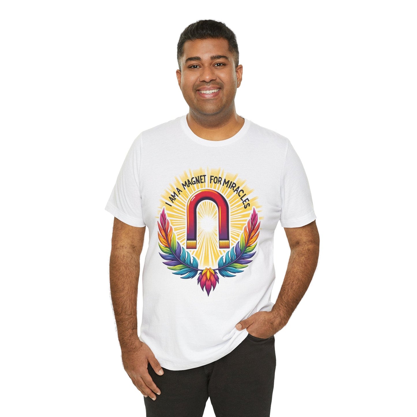 Magnet for Miracles Unisex Tee | Motivational & Comfortable