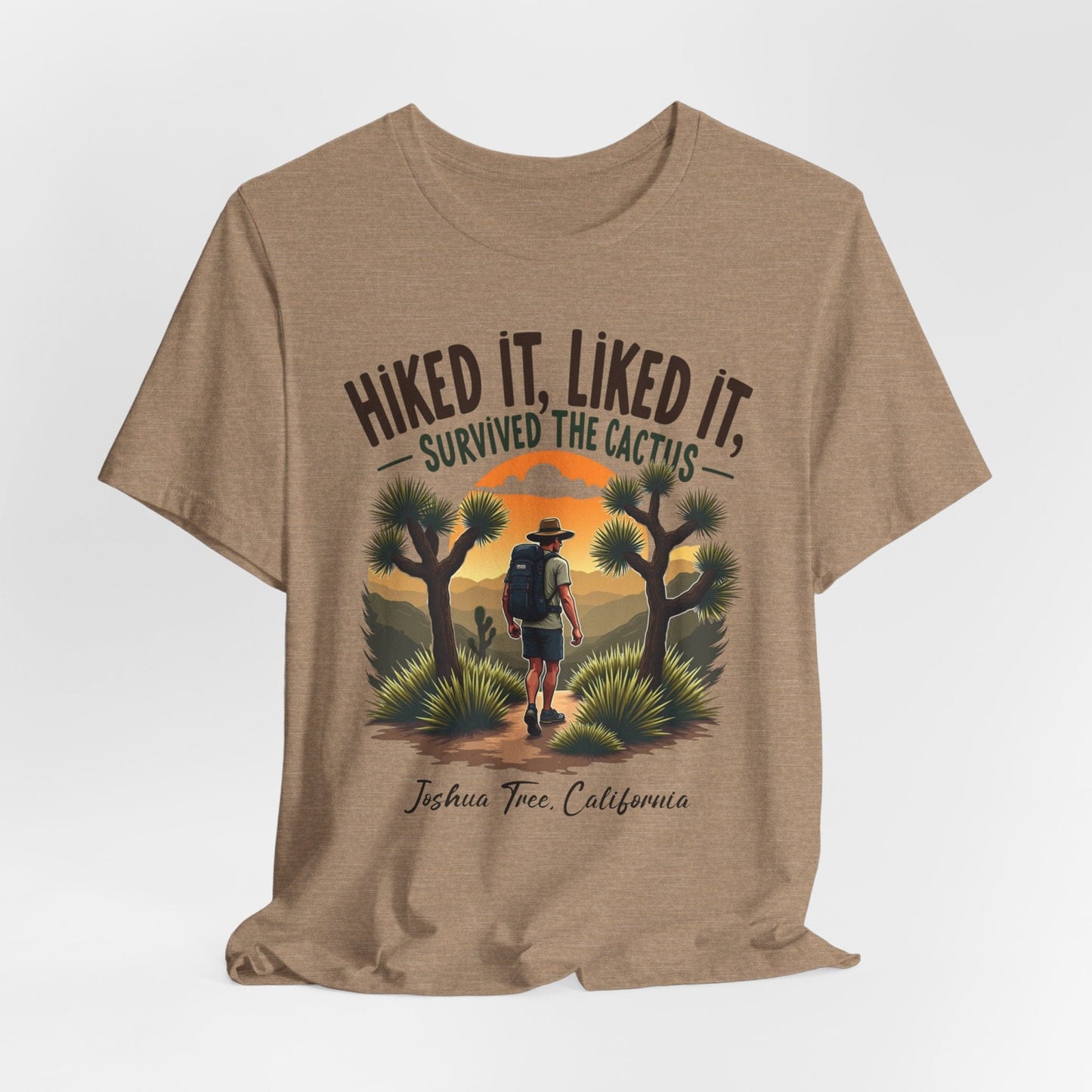 Adventure Unisex T-Shirt | Hiked It, Liked It, Survived the Cactus
