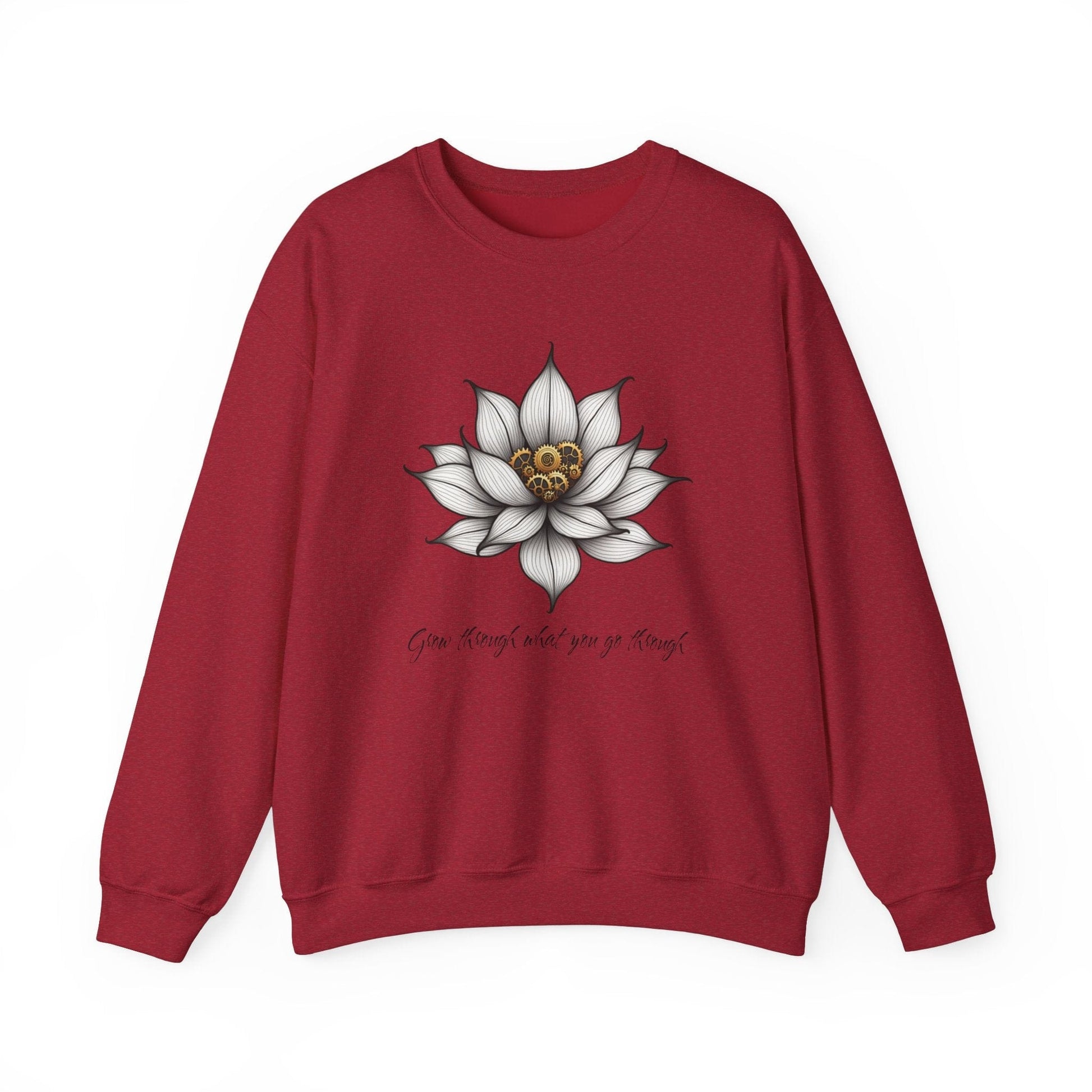Inspirational Lotus Sweatshirt | Cozy & Motivational