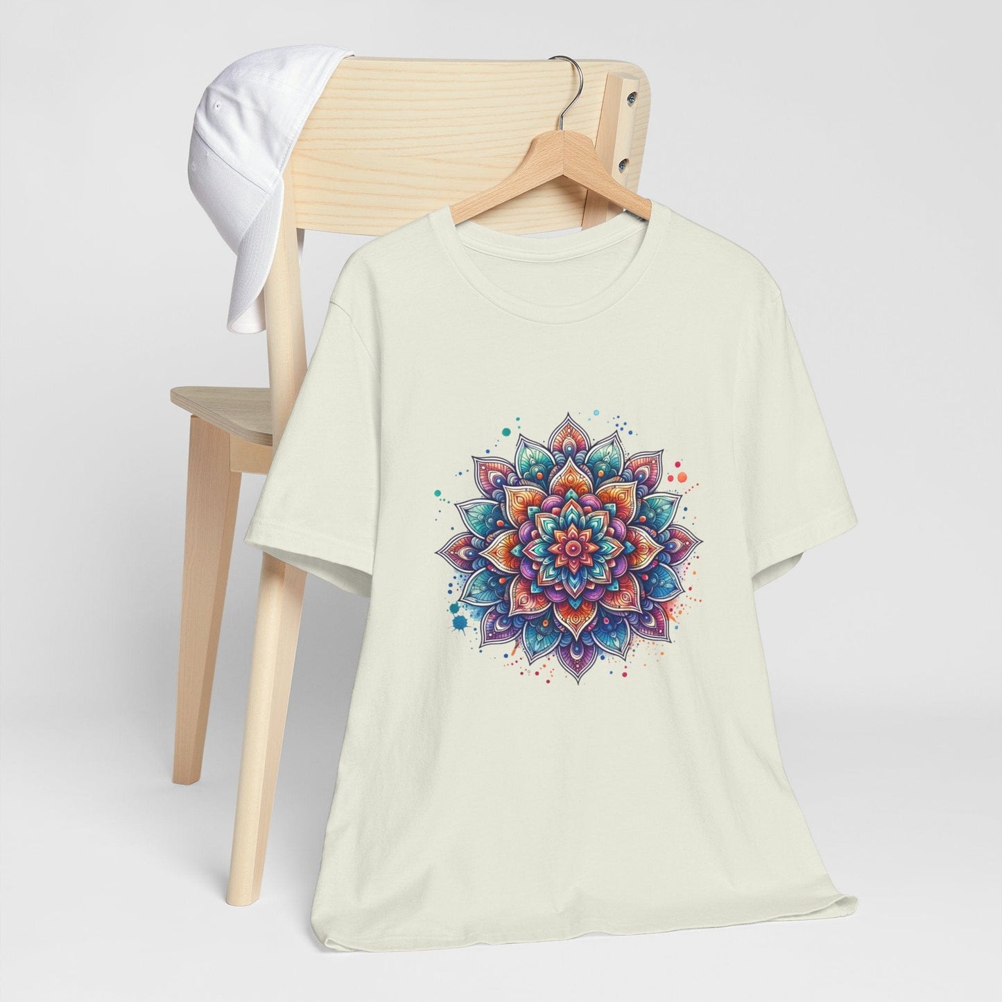 Colorful Mandala Unisex Tee | Vibrant & Peaceful Design
