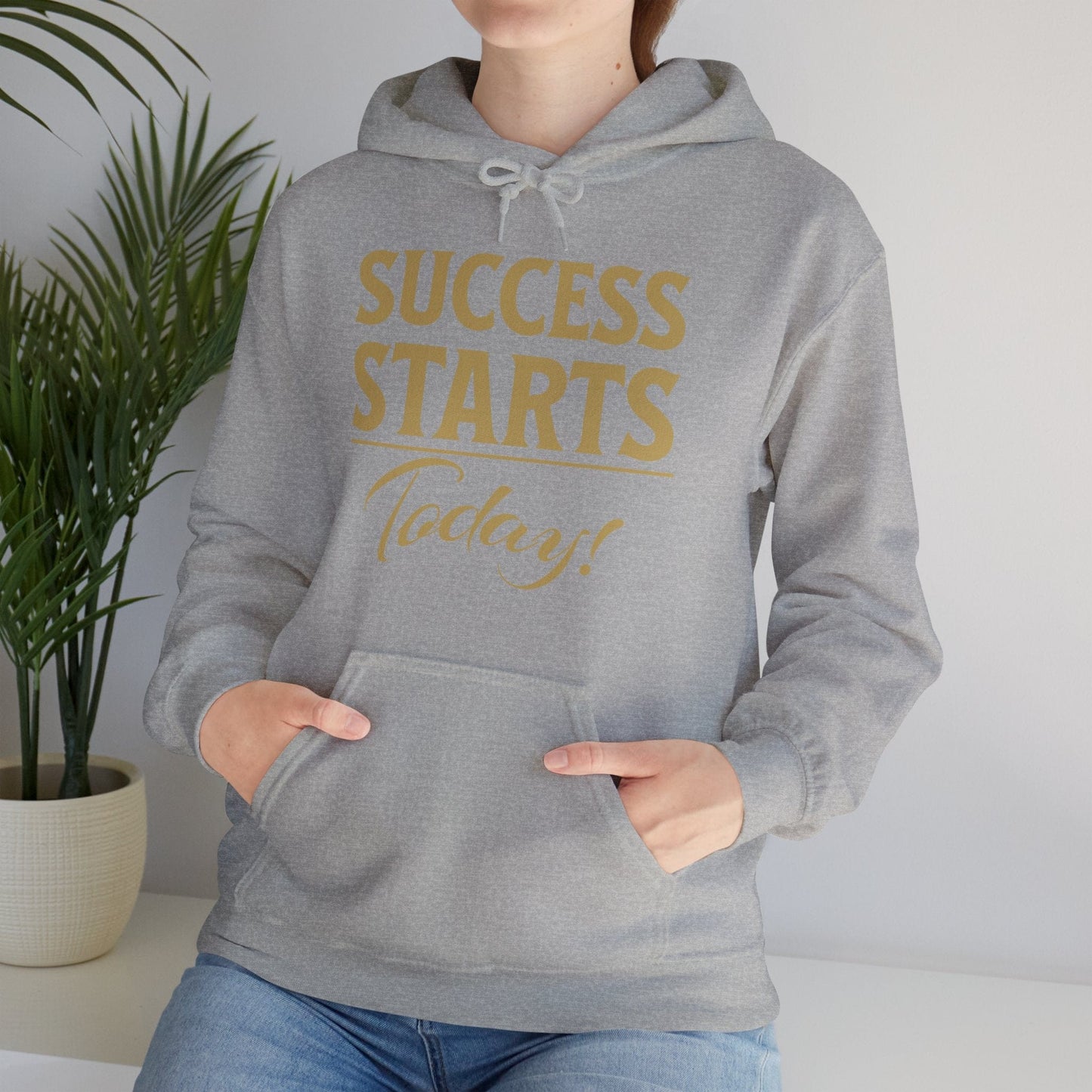 Success Starts Today! Unisex Heavy Blend™ Hooded Sweatshirt