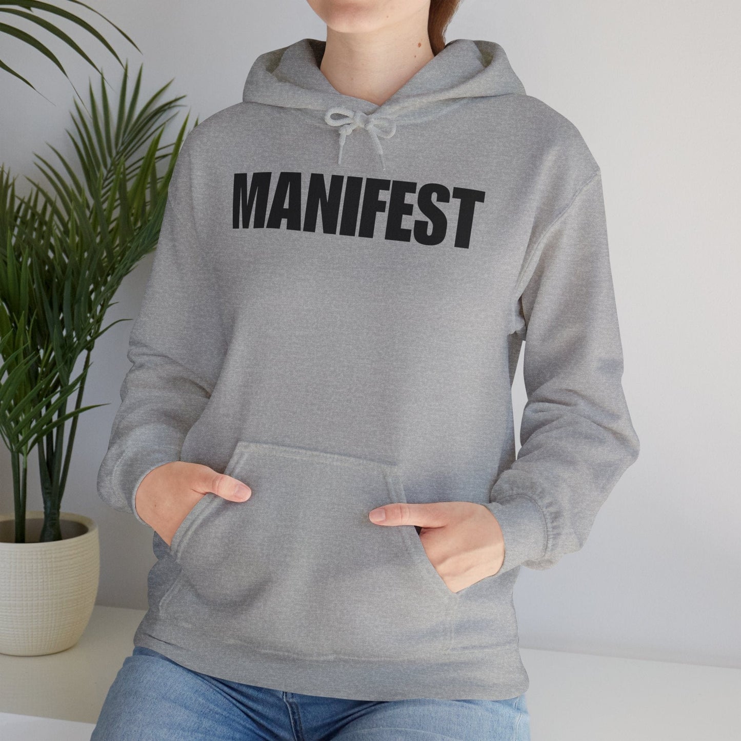Manifest Unisex Heavy Blend™ Hooded Sweatshirt - Cozy Inspirational Wear
