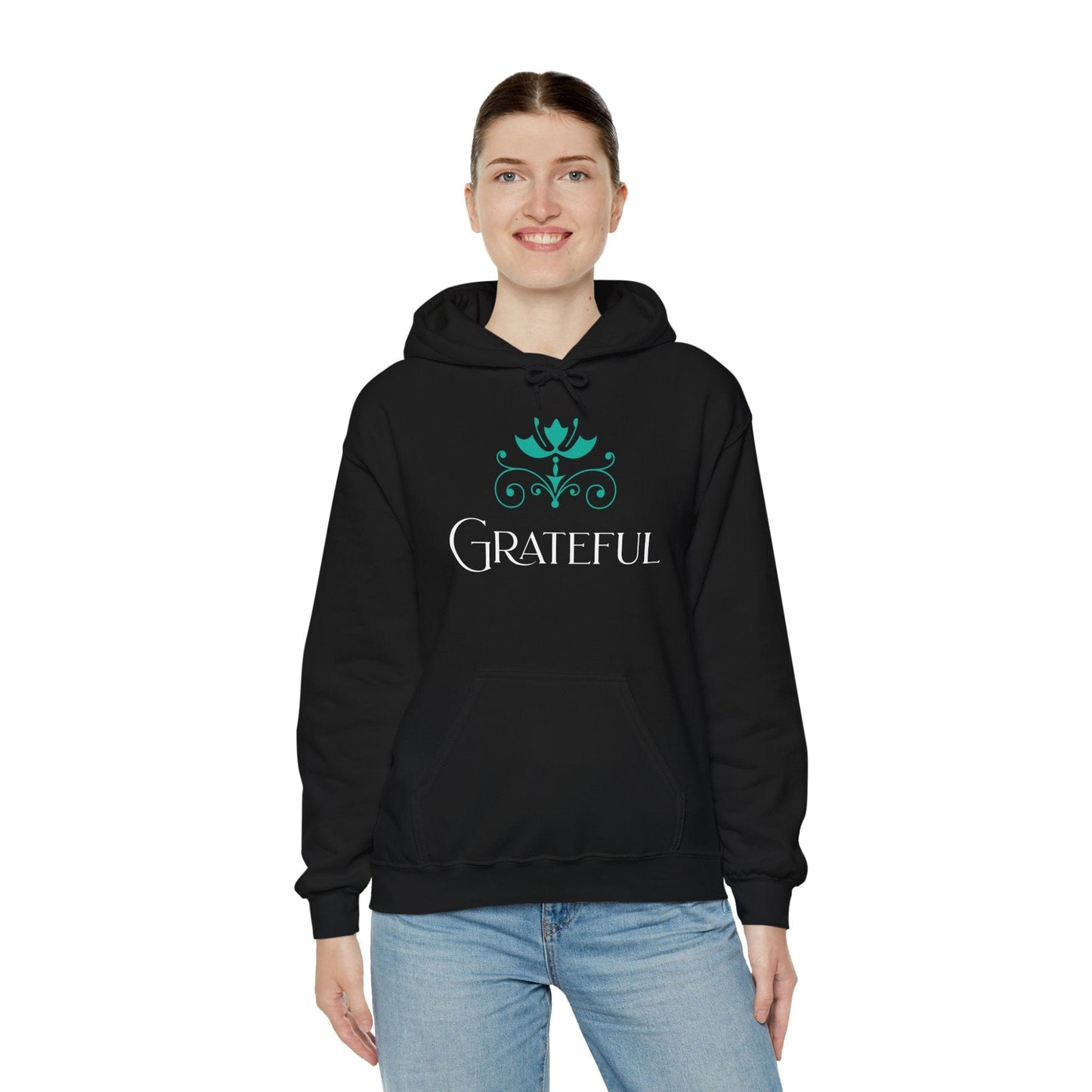 Grateful Unisex Heavy Blend Hoodie - Comfortable & Stylish Sweatshirt for Every Occasion