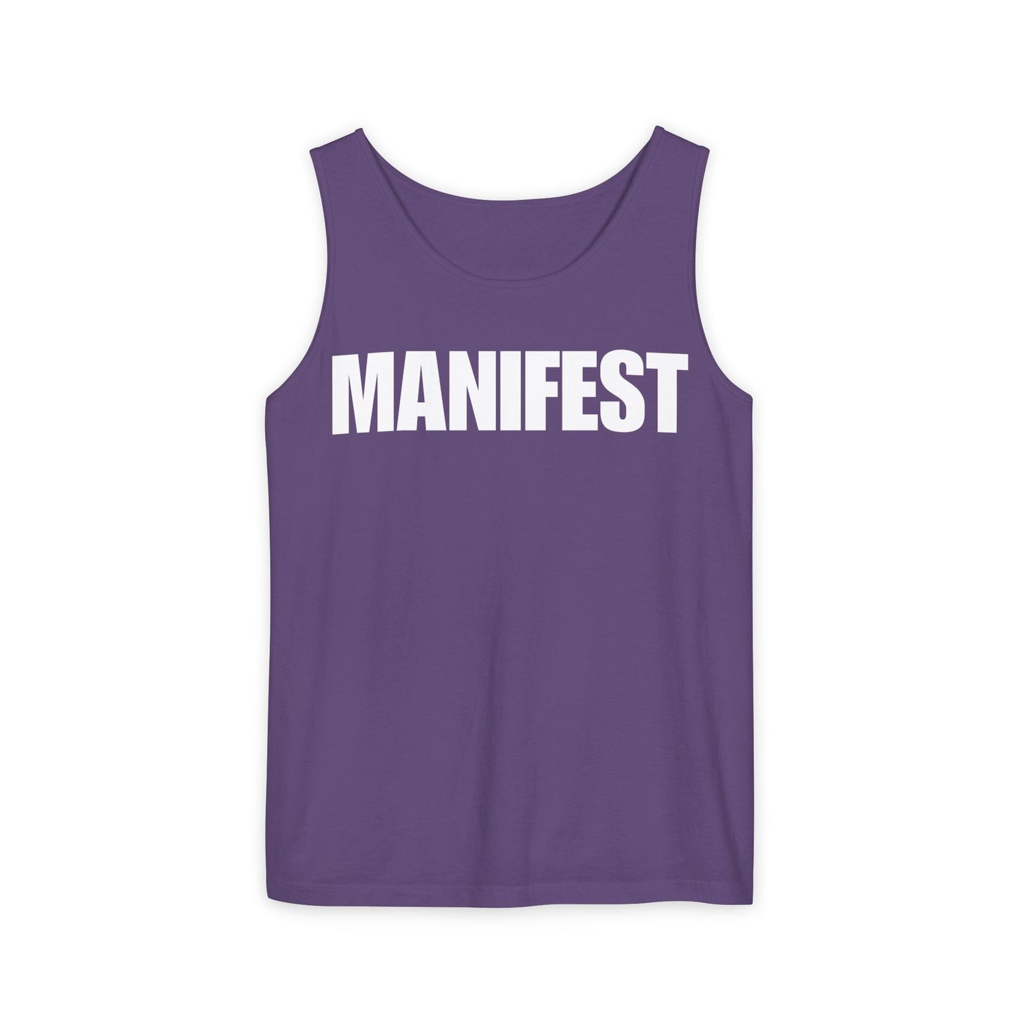 Motivational Manifest Tank Top for Unisex - Casual Summer Wear