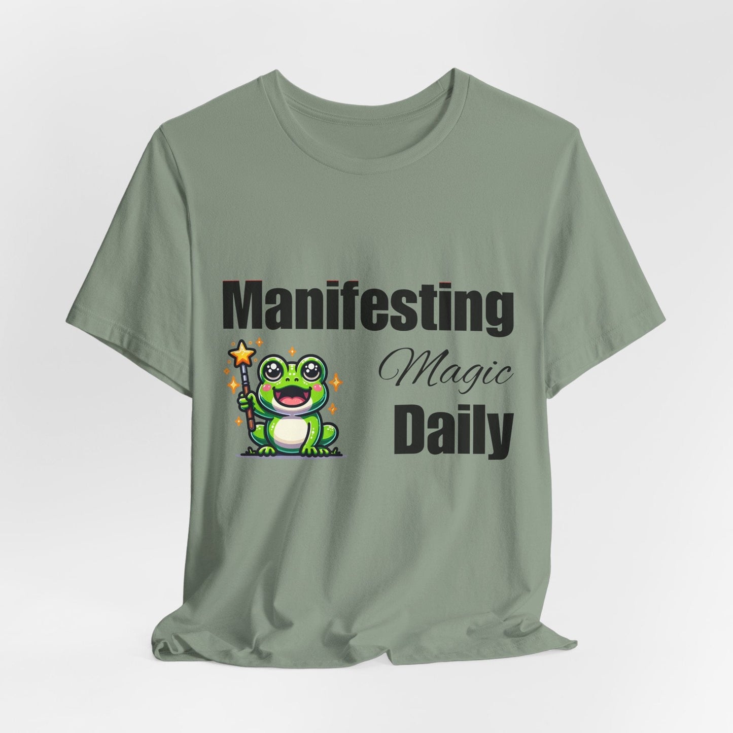 Manifesting Magic Daily Unisex Tee - Positive Vibes for Manifestation Enthusiasts