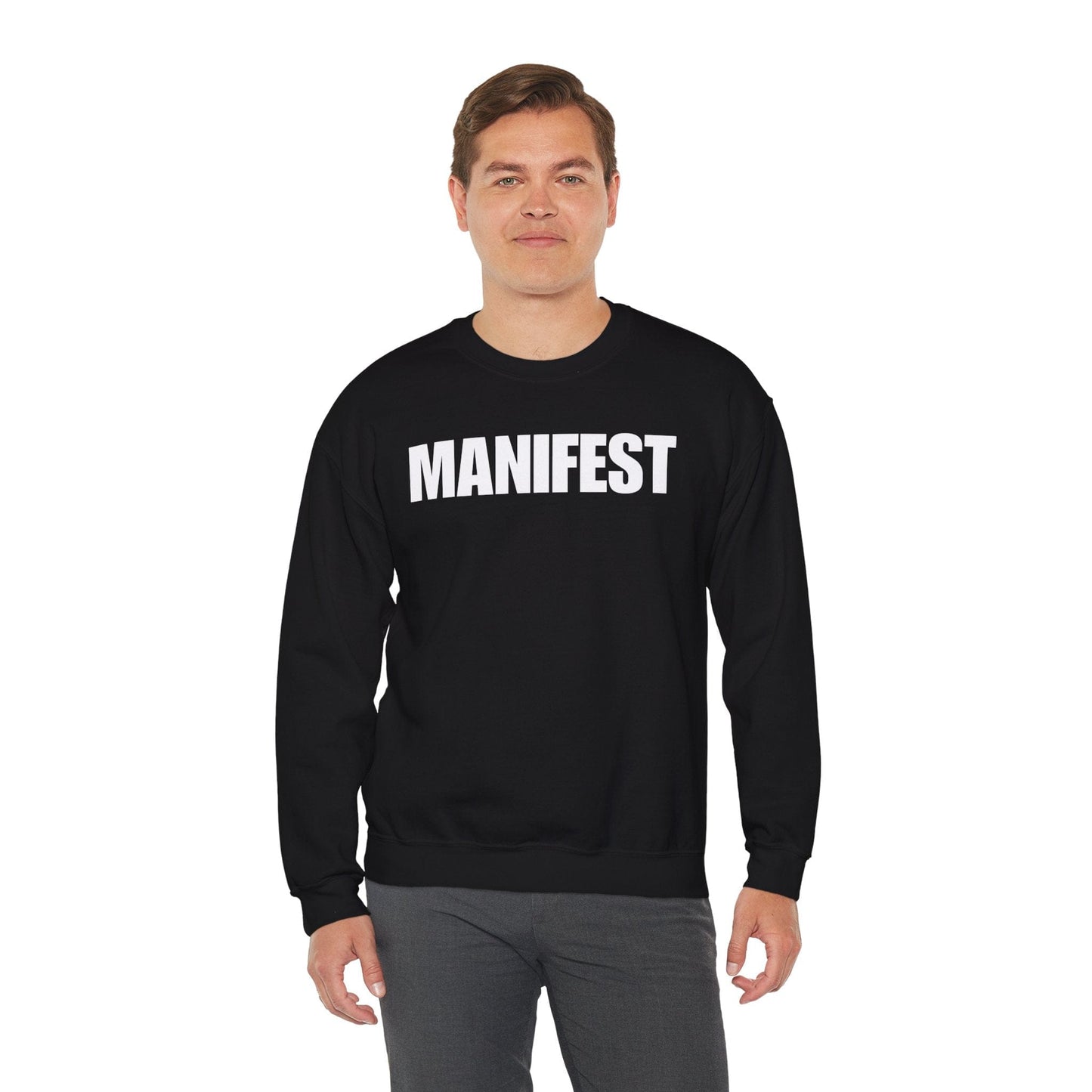Manifest Unisex Heavy Blend™ Crewneck Sweatshirt - Motivational Apparel
