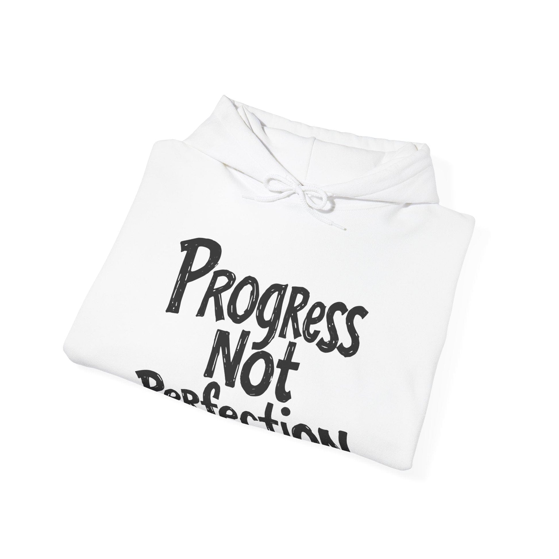Progress Not Perfection Hoodie | Unisex Heavy Blend | Motivational
