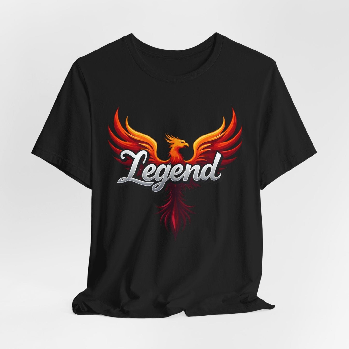 Legend Phoenix Graphic T-Shirt | Bold & Inspirational

