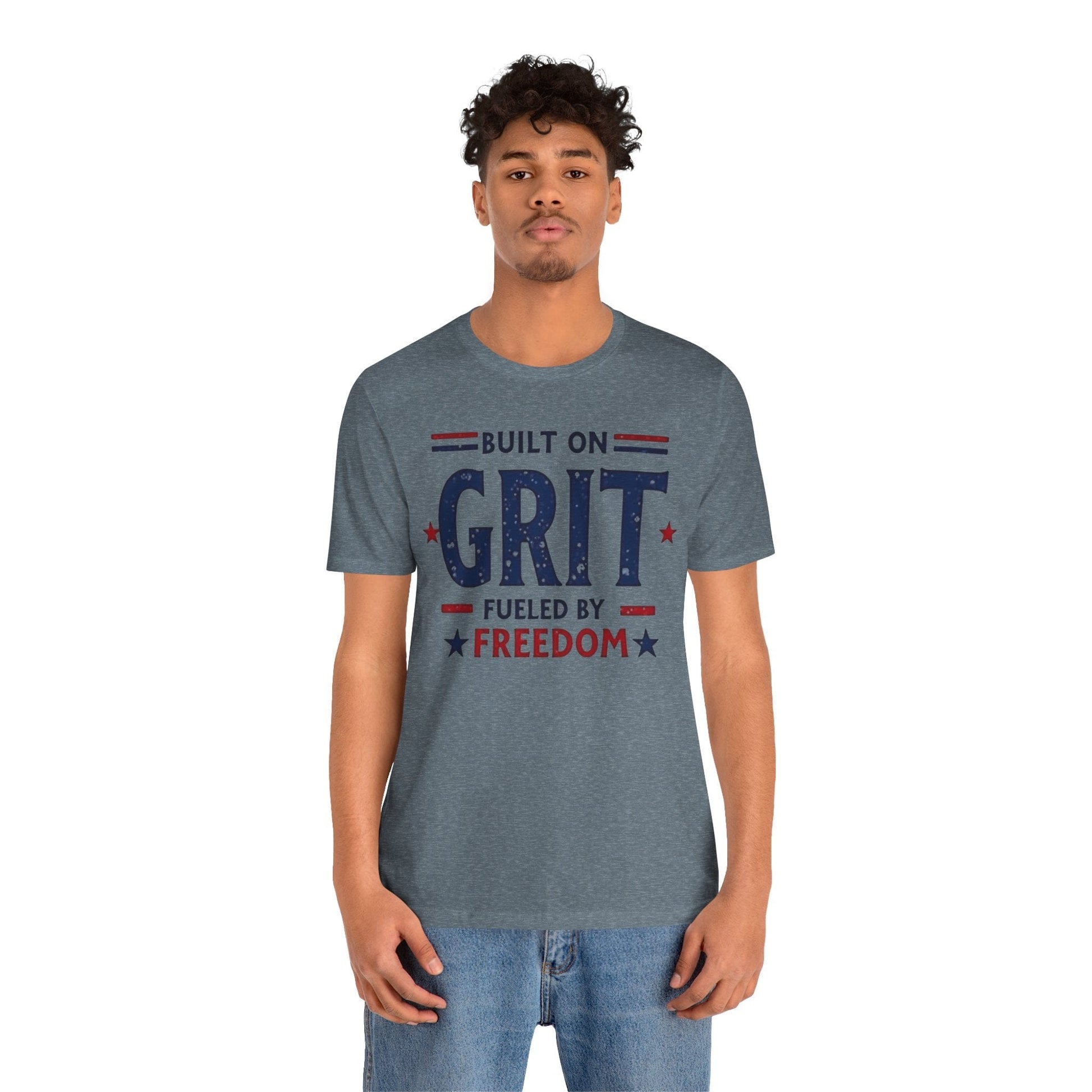 Built on Grit Freedom T-Shirt | Strong & Resilient Design