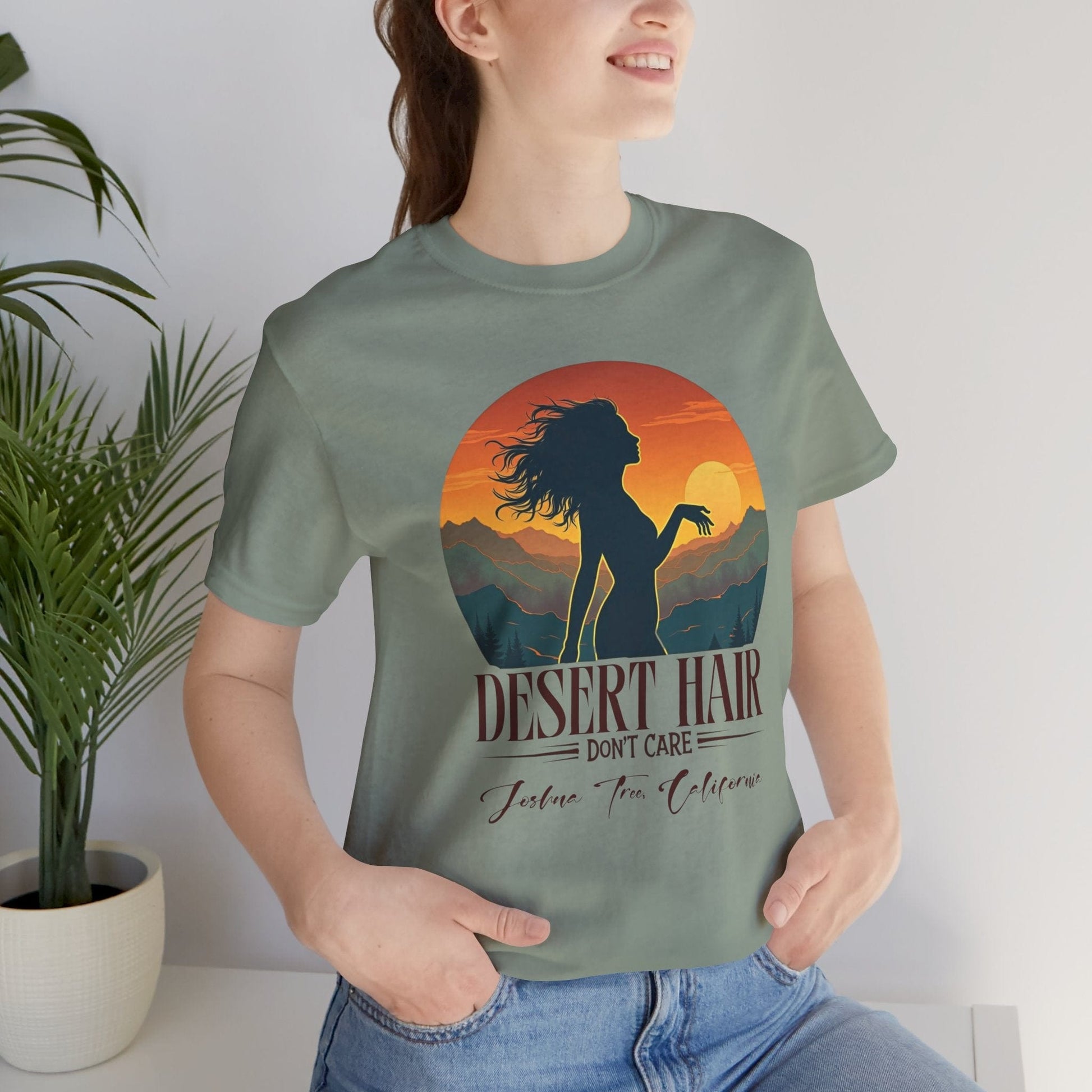 Desert Hair Don't Care T-Shirt | Fun & Breezy Graphic Tee