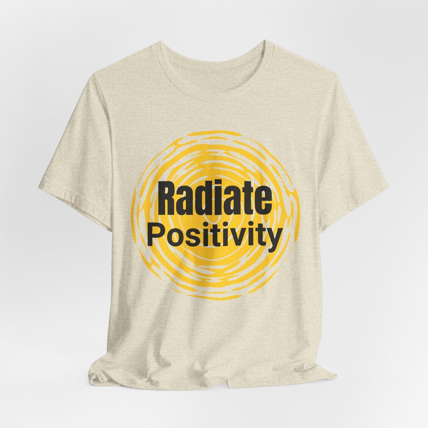 Radiate Positivity Unisex T-Shirt - Spread Good Vibes